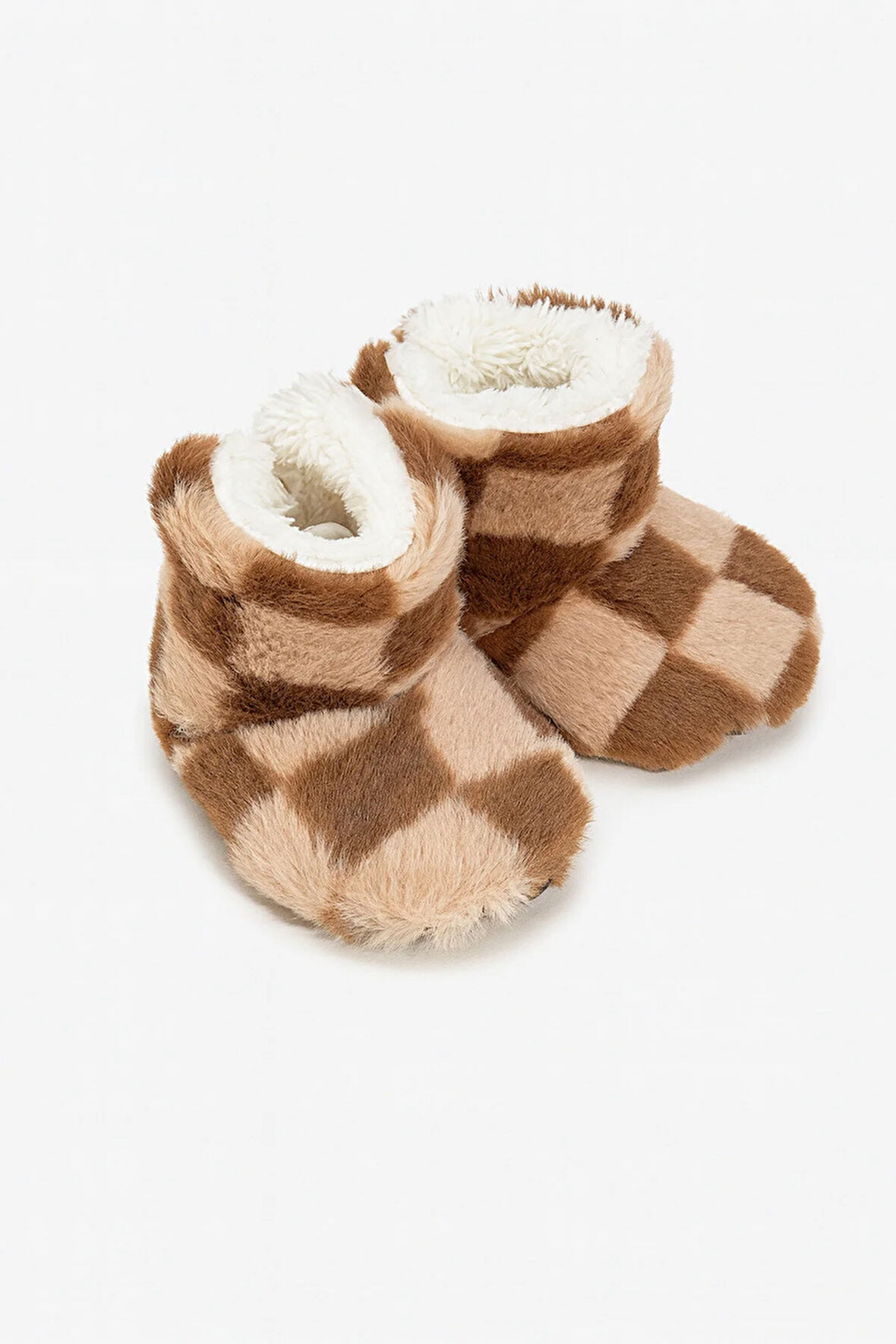 Çocuk ve Bebek Panduf, Kışlık Peluş Bot, Yumuşak, Sıcak Tutan, Kaymaz Tabanlı Ev İçi Patik, Ev Botu