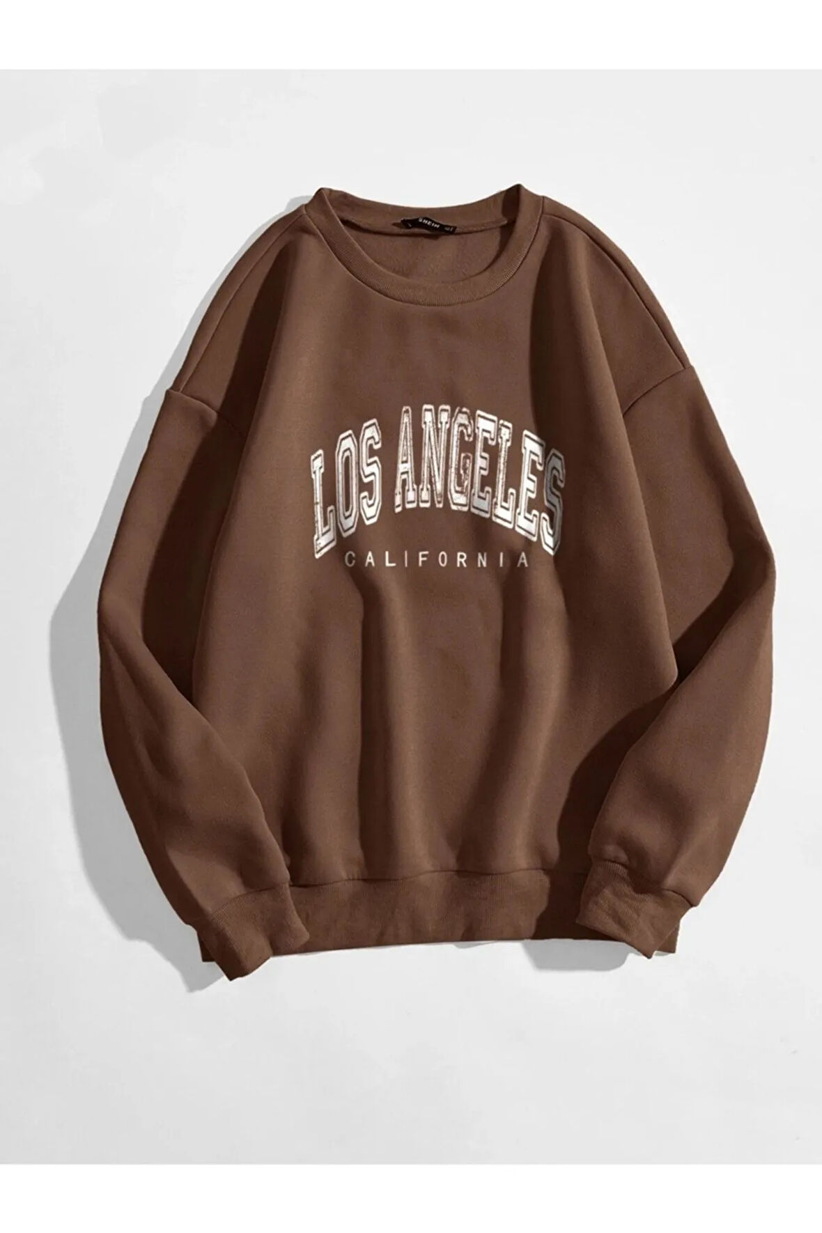 Kadın Kahve Los Angeles Sweatshirt