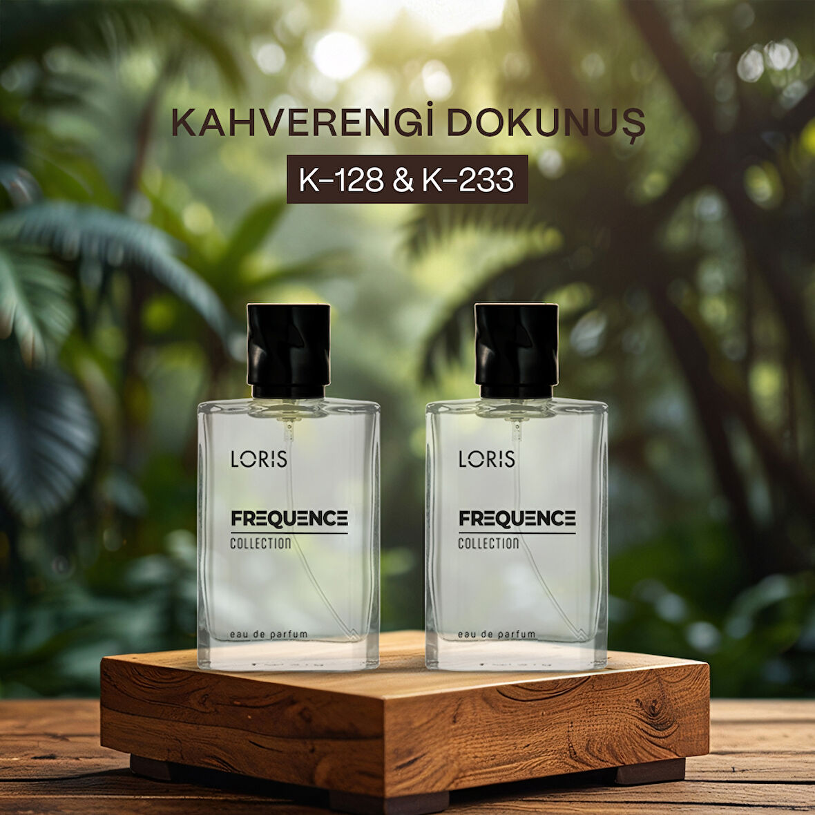 Kahverengi Dokunuş | K-128 & K-233 Kadın Parfüm Seti