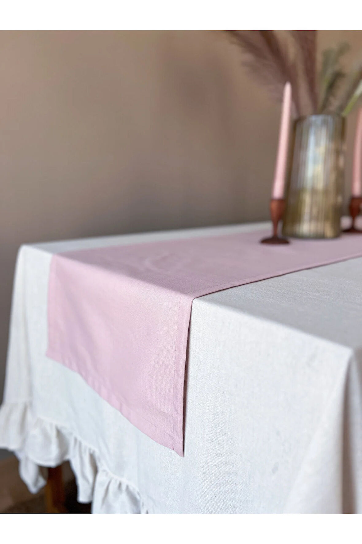 Rosy Keten Runner Pembe