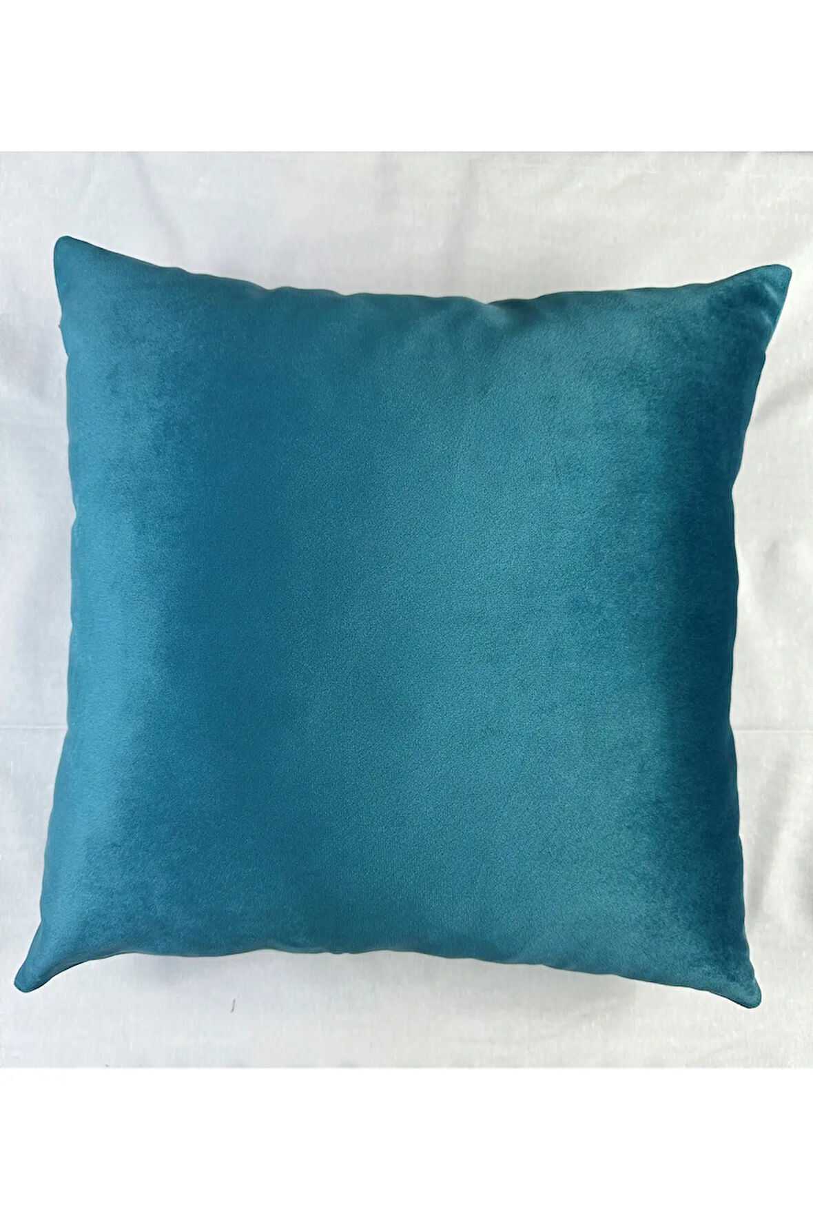 Fermuarlı Kadife Kırlent Kılıfı 40x40