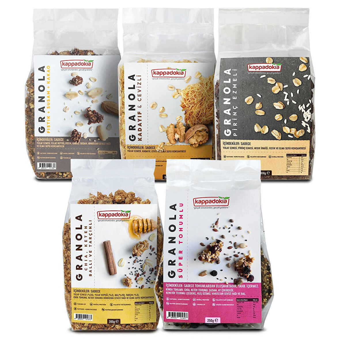 Granola Seti- 5 Adet