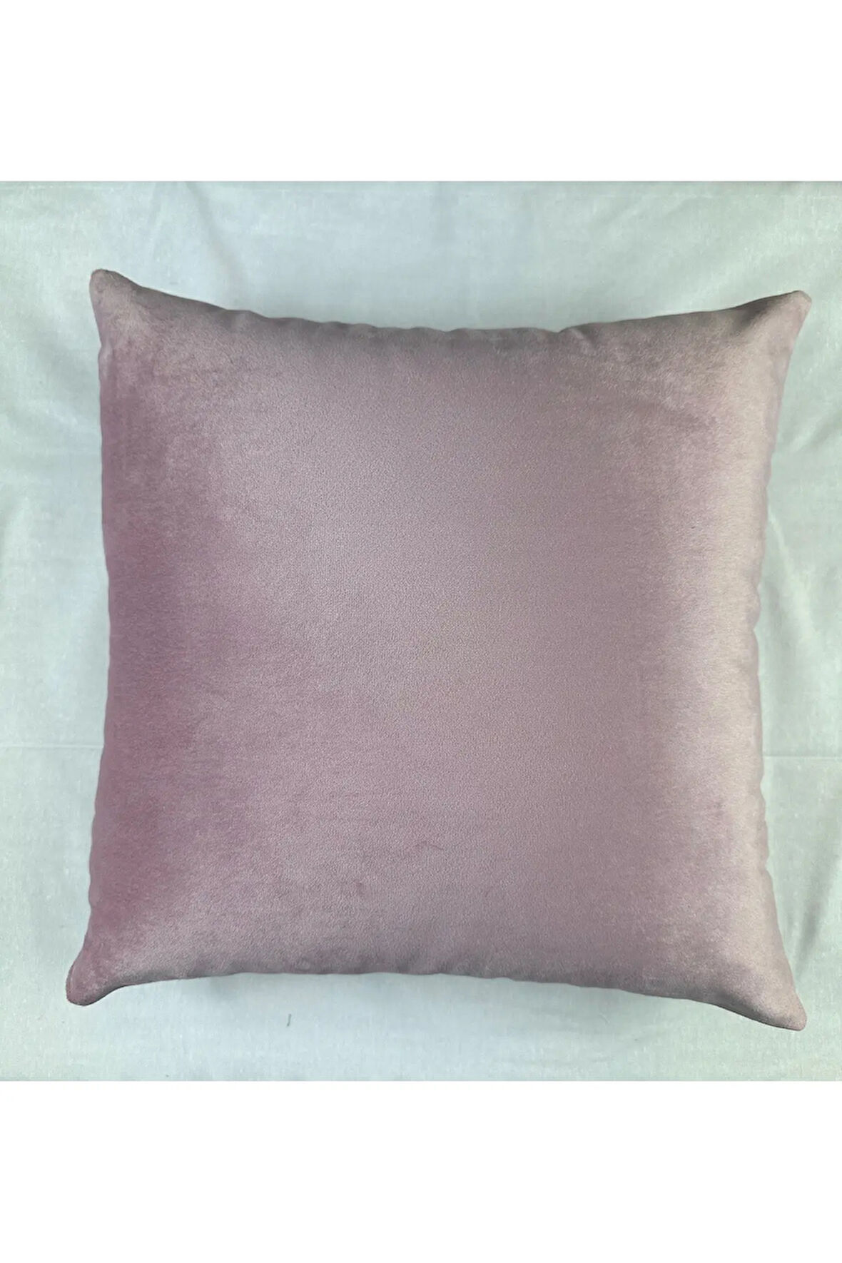 Fermuarlı Kadife Kırlent Kılıfı 40x40