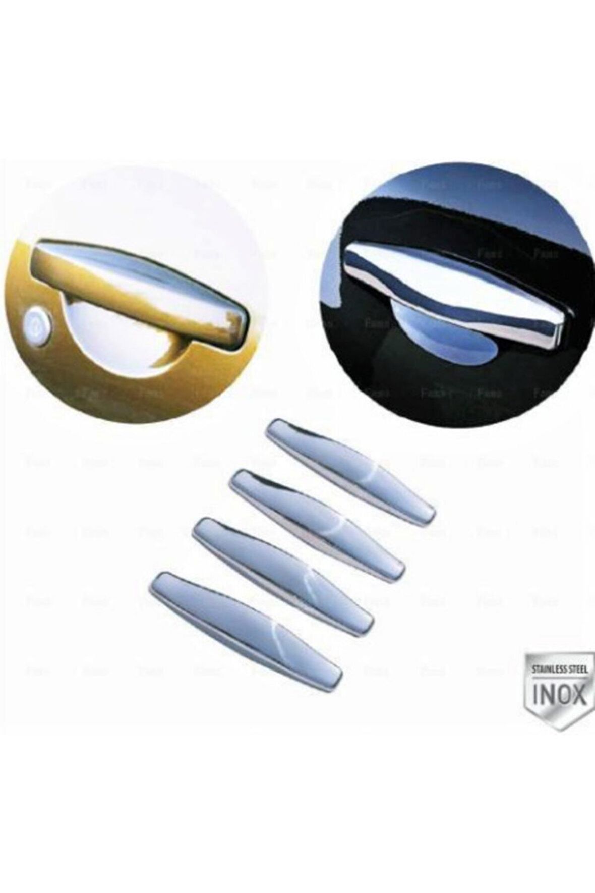 Dacia Sandero Krom Kapı Kolu 4 Kapı 4 Prç. P.çelik 2006-2012