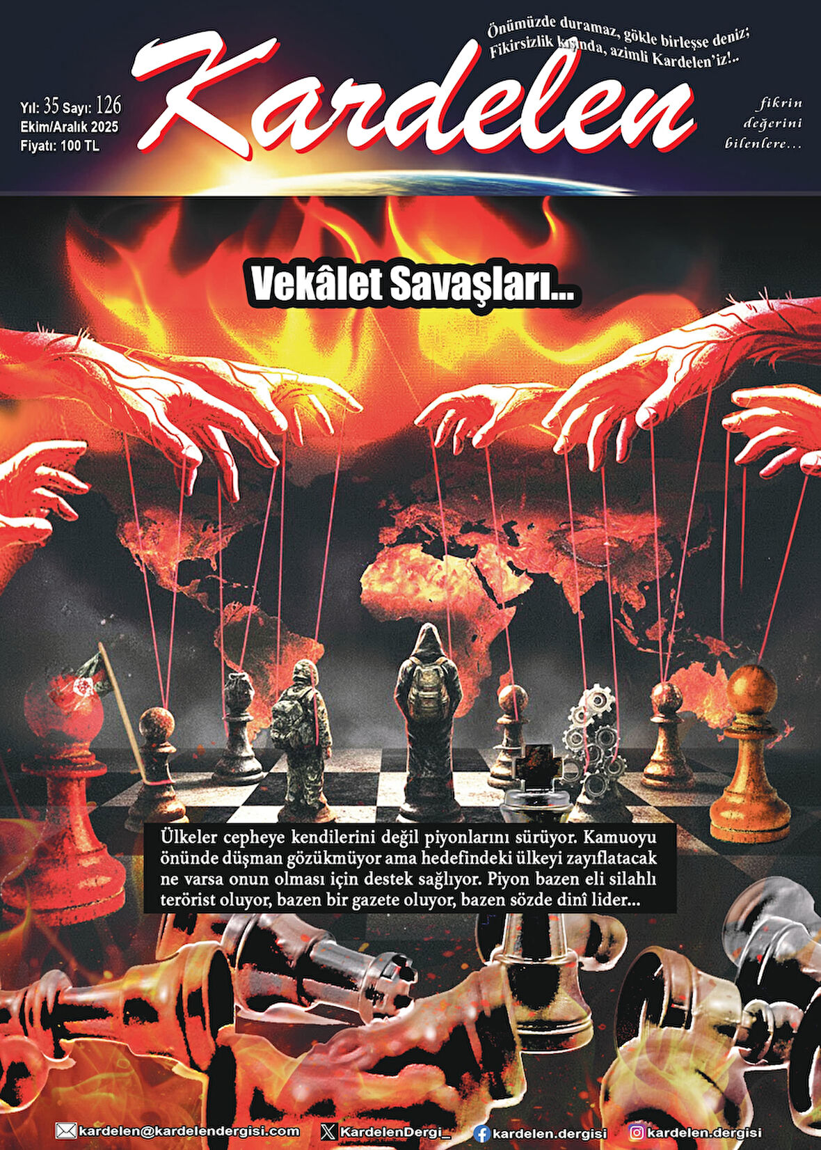 Kardelen Dergi 126.Sayı Ekim-Aralık 2025