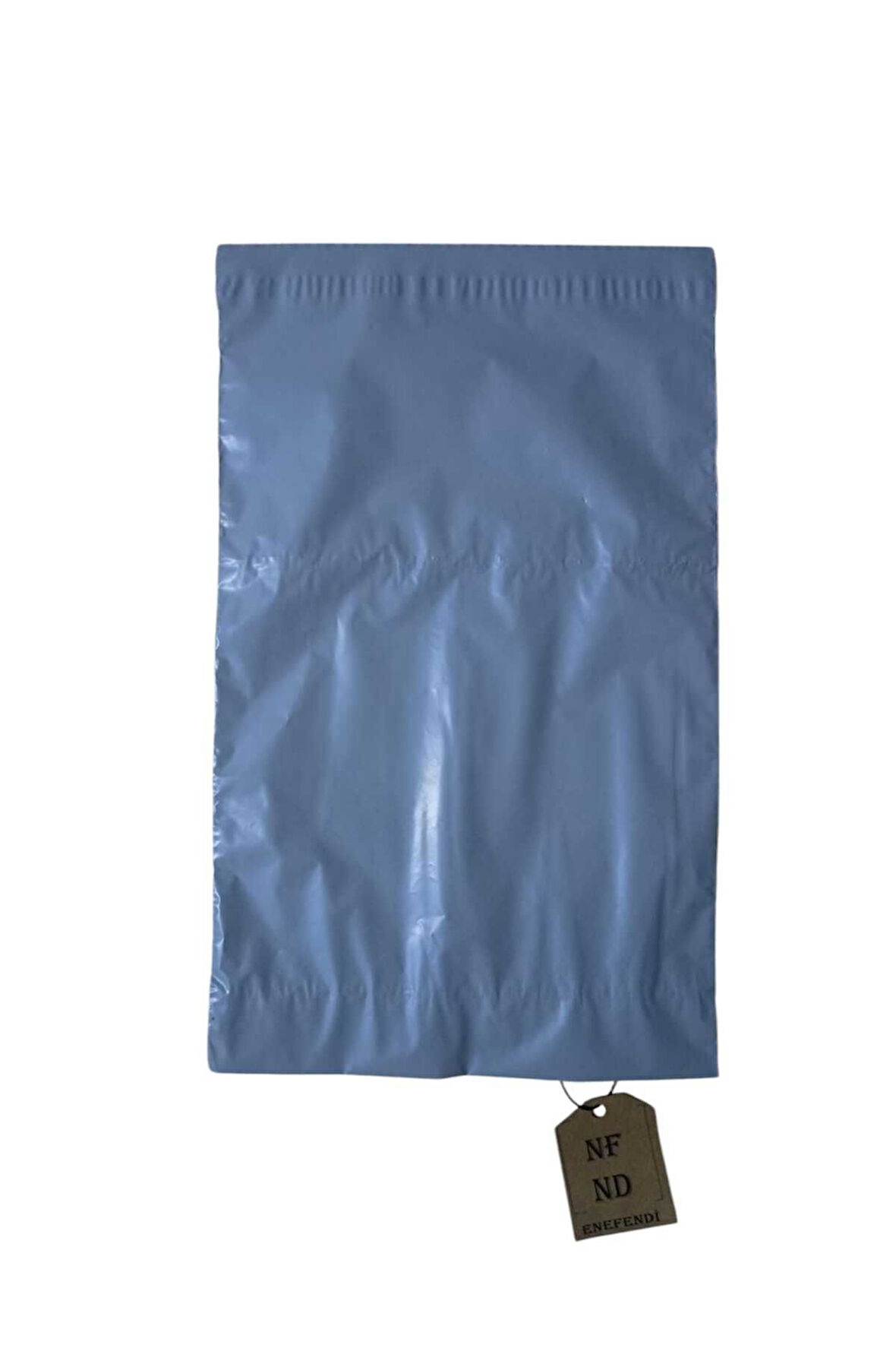 Kendinden Yapışkanlı Kargo Poşeti Cepli Gri Renk 18x30 (10'LU)