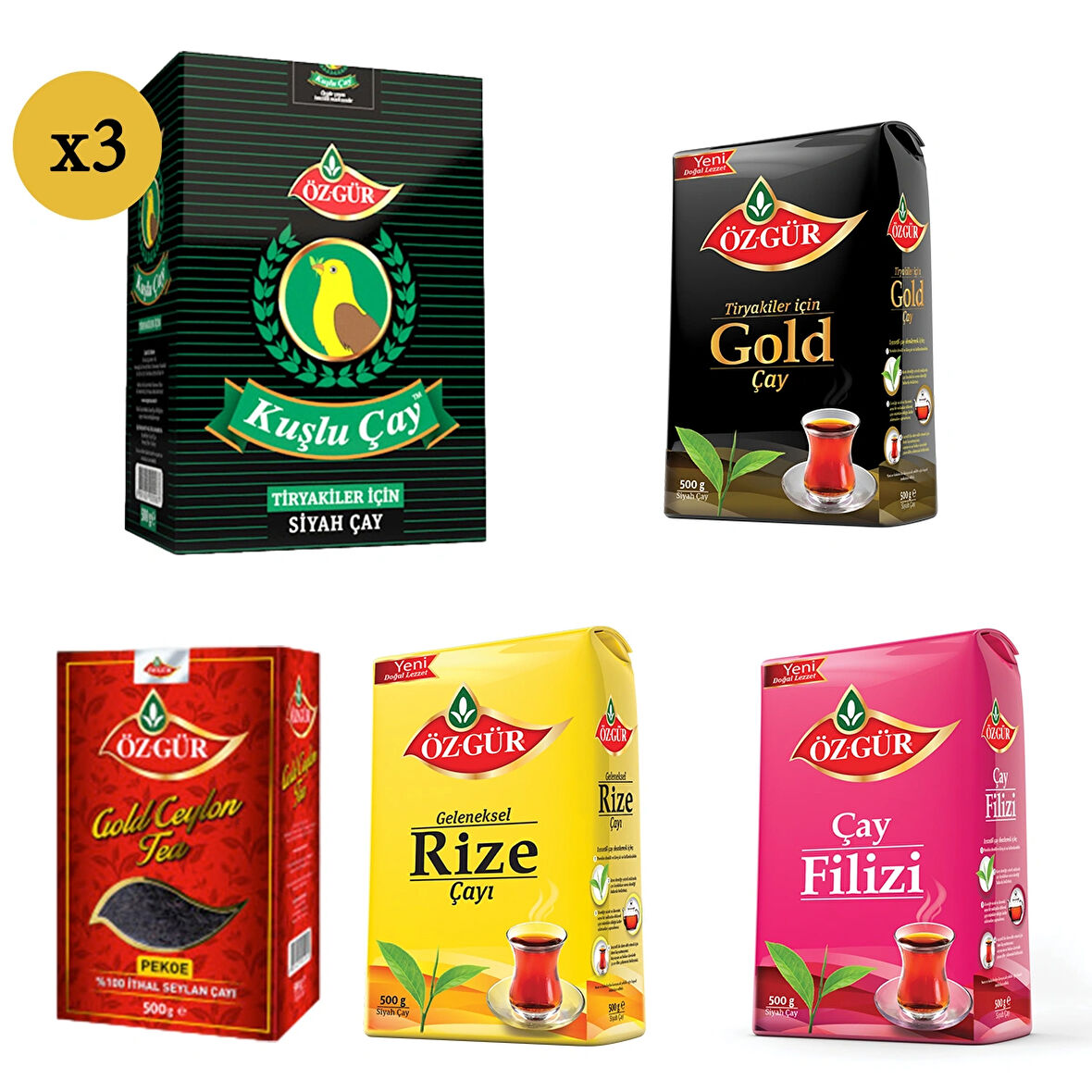 Özgür Çay Karma Paket