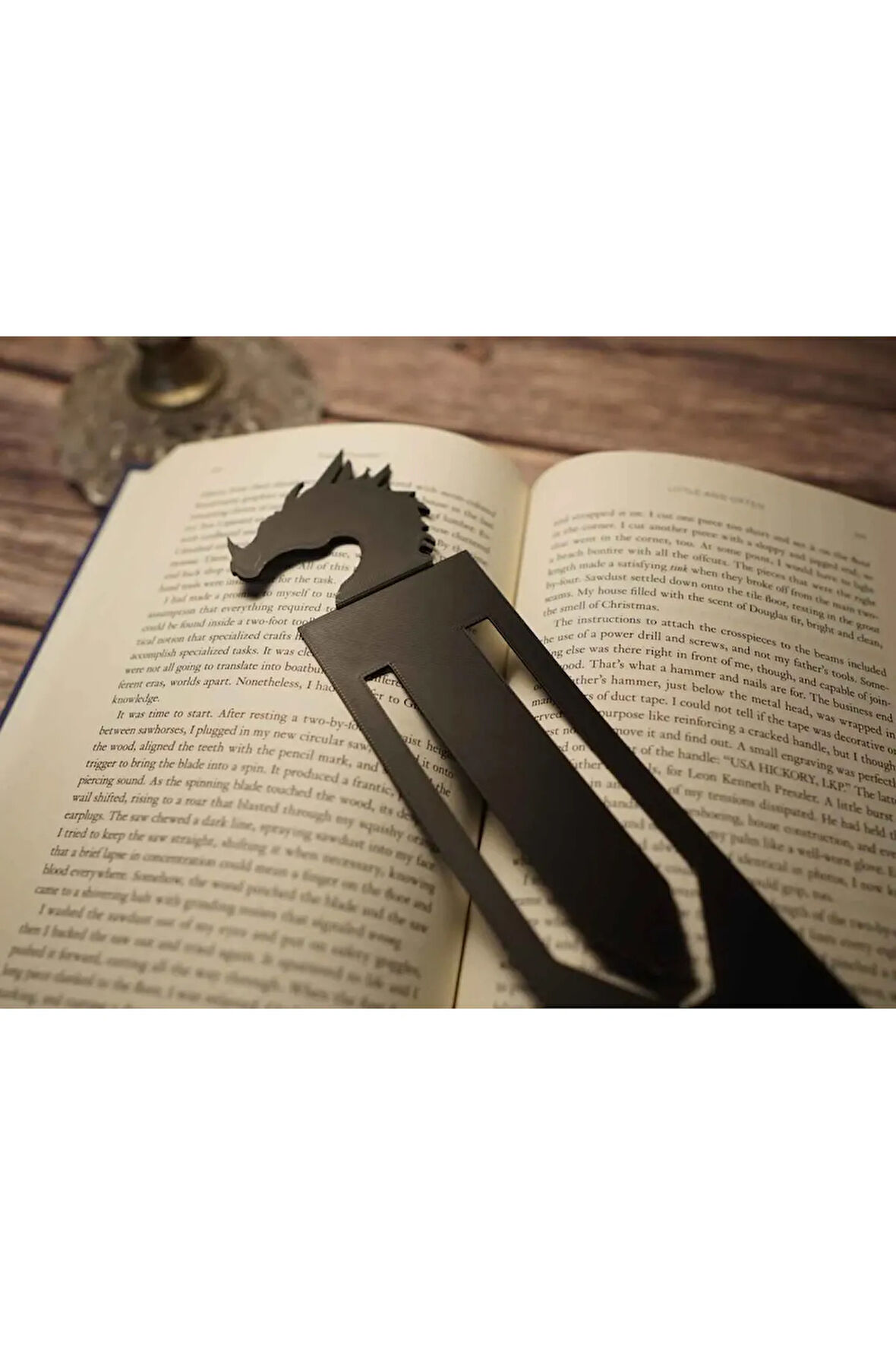 Just3dprintings Ejderha Temalı Kitap Ayracı