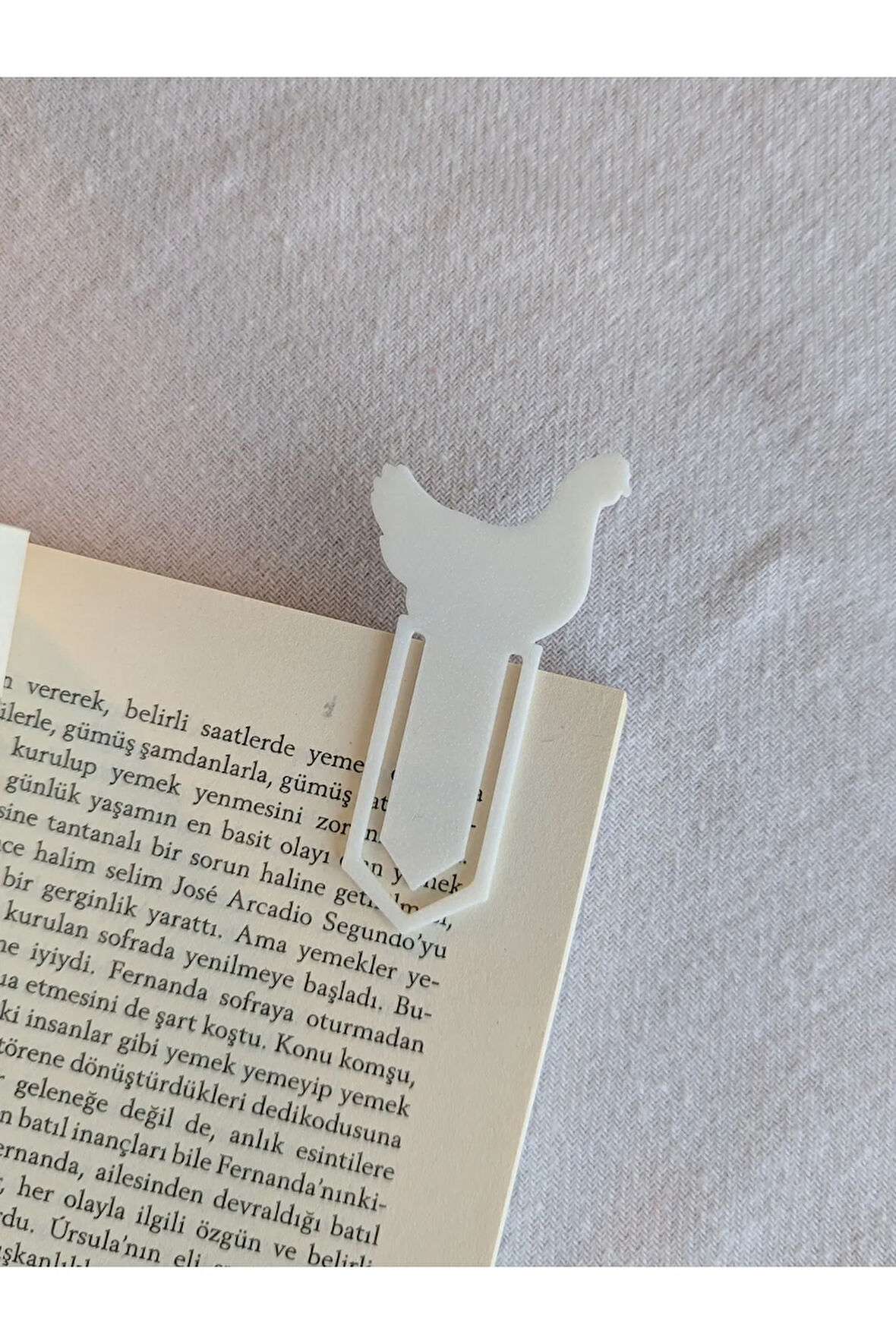 Just3dprintings Tavuk Figürlü Kitap Ayracı