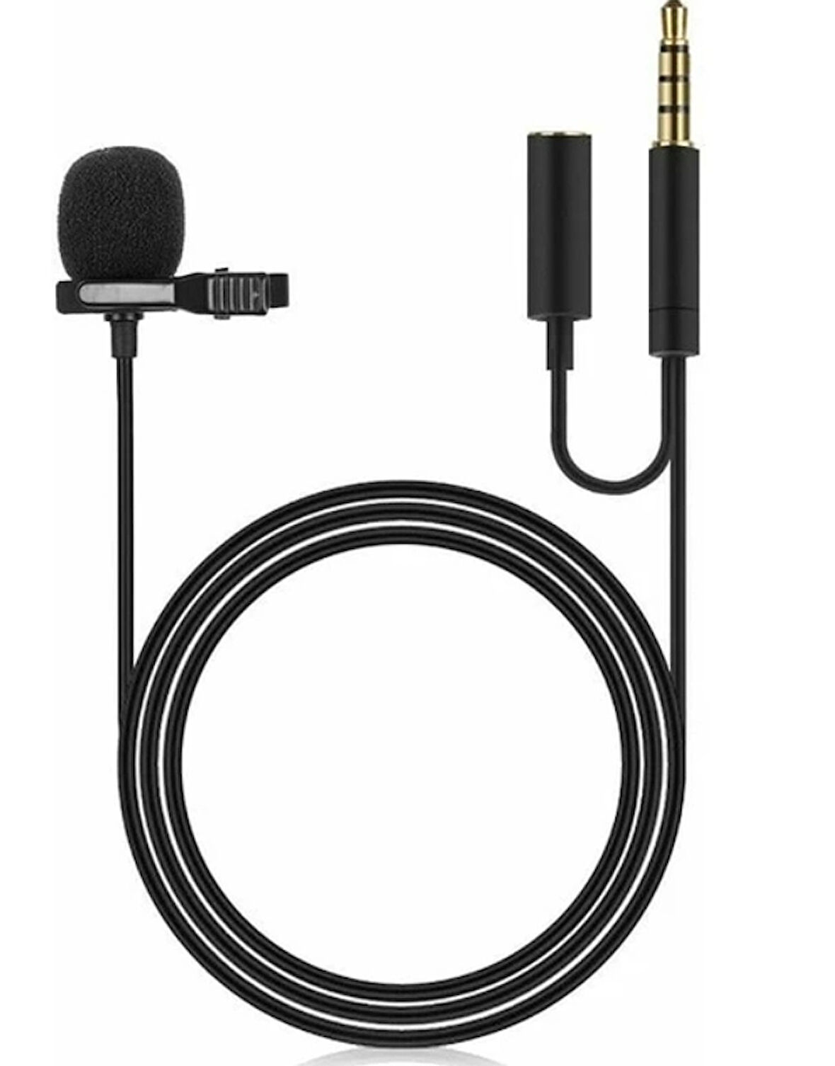 pilelistore ZR255 Jh043A Jack Kulaklık Girişli Kablolu Mikrofon