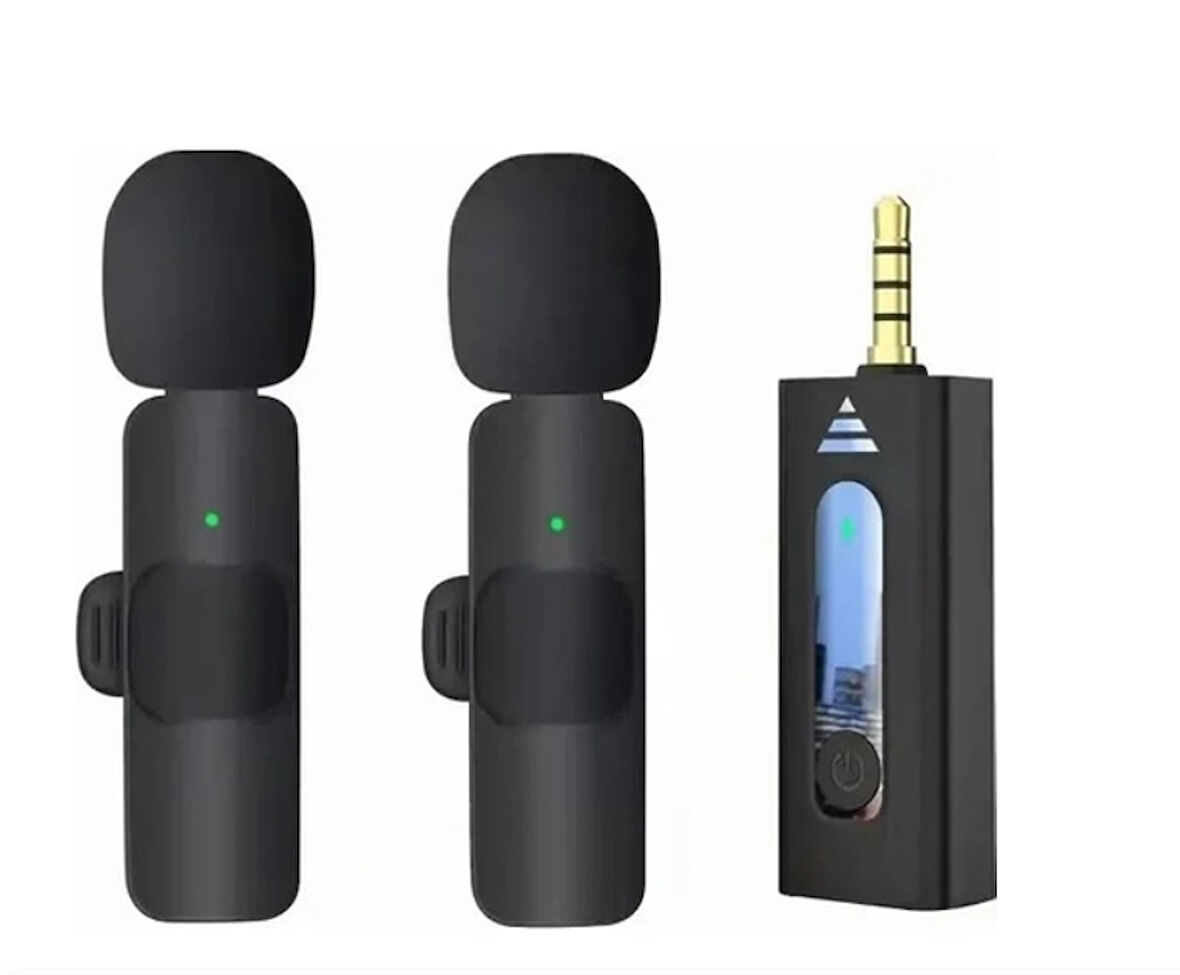 pilelistore ZR355 K35 Jacklı İkili Mikrofon