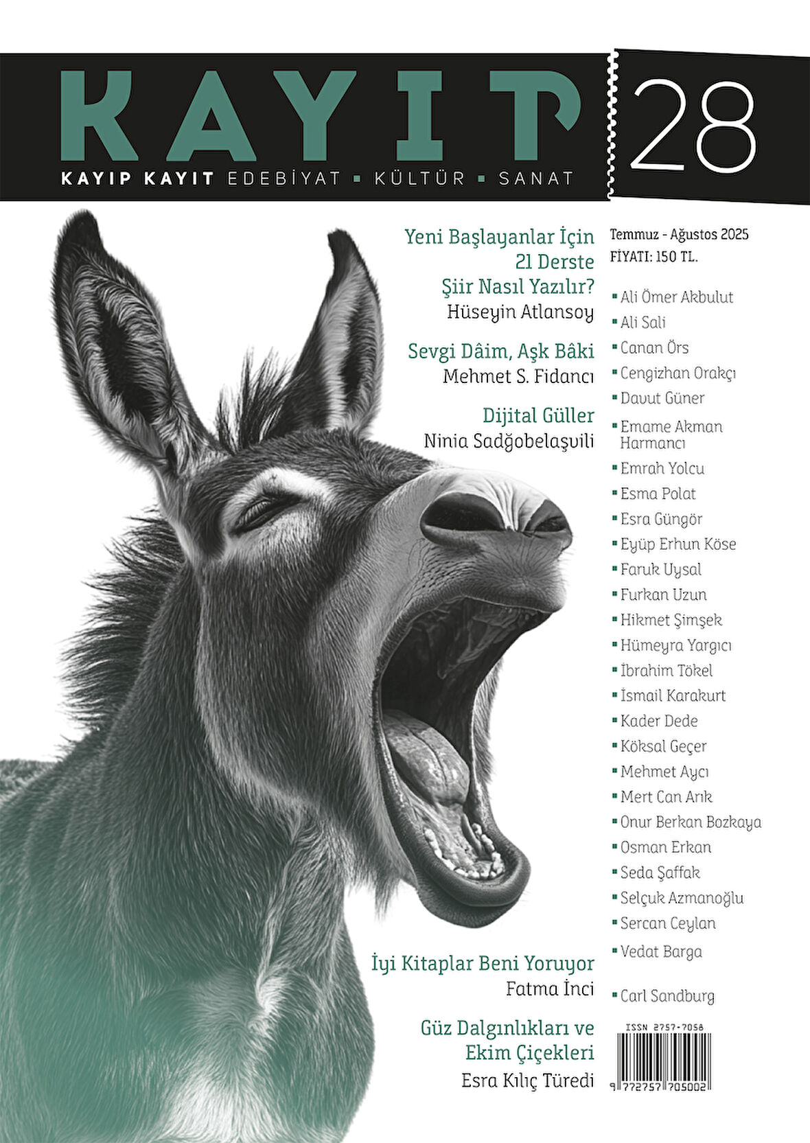 Kayıp Kayıt Dergi 28.Sayı Temmuz-Ağustos 2025