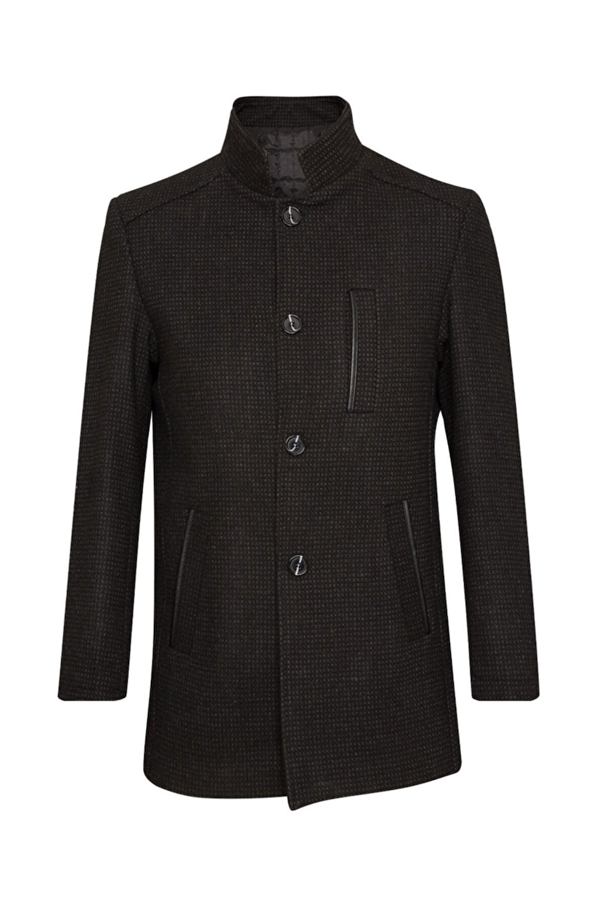 Hakim Yaka Siyah Erkek Kaban