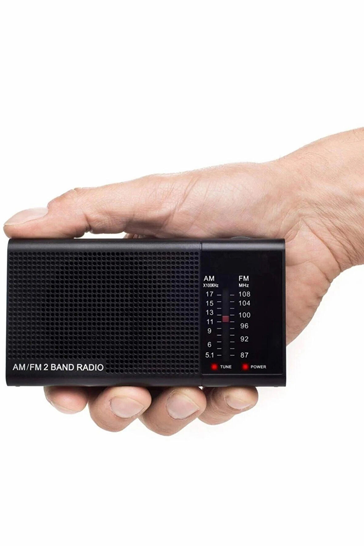 Cep Tipi Taşınabilir Fm Radyo Kb-800 Siyah