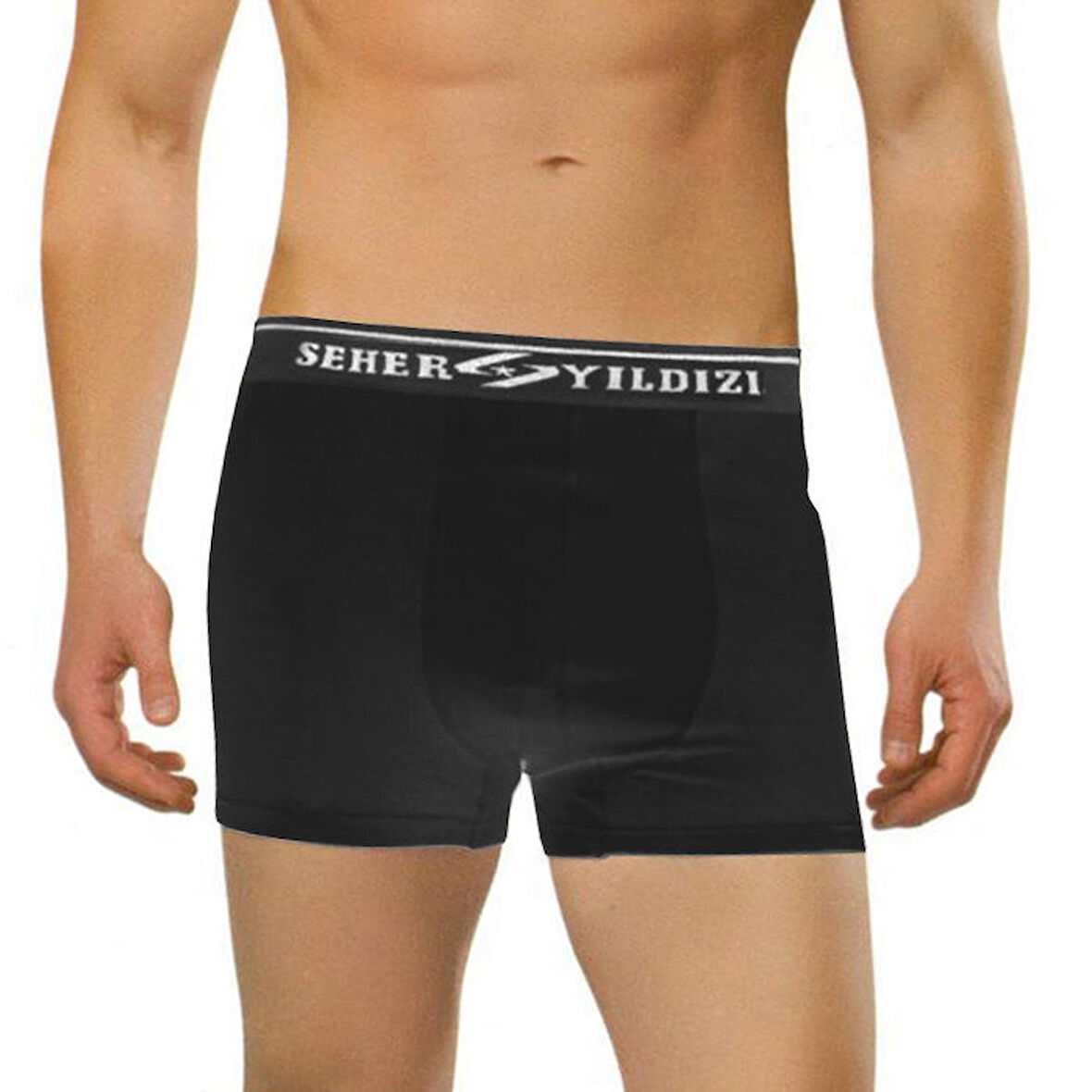 3 Adet Seher Likralı Erkek Boxer Şort Paçalı Külot
