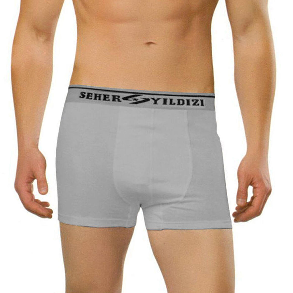 3 Adet Seher Likralı Erkek Boxer Şort Paçalı Külot