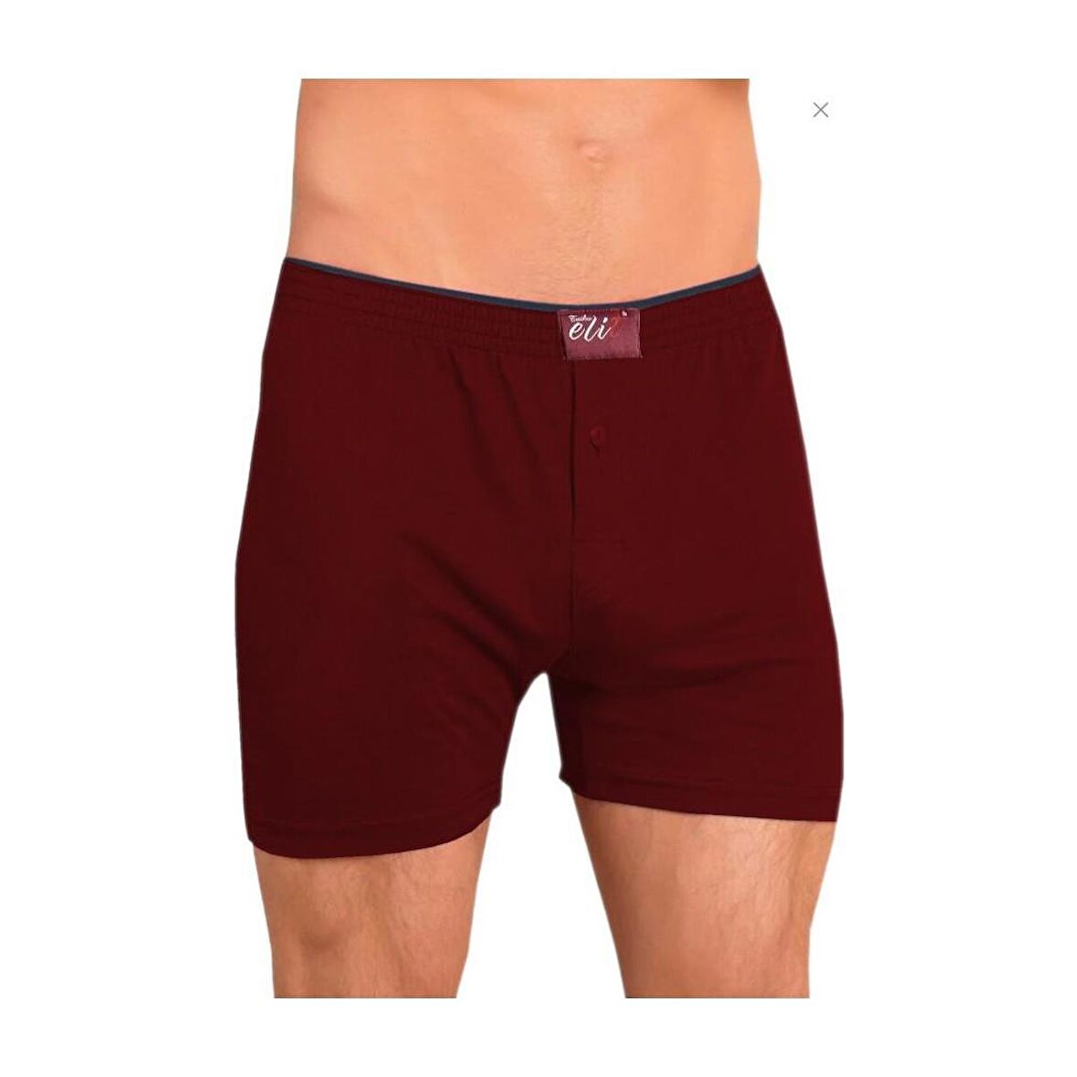 6'Lı Tutku Elit Havlu Bel 1101 Düğmeli Erkek Boxer