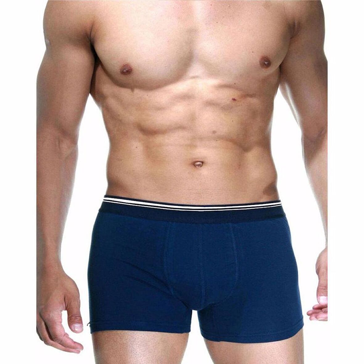 Berrak 1097 Likralı Erkek Boxer Paçalı Külot 6 Adet 