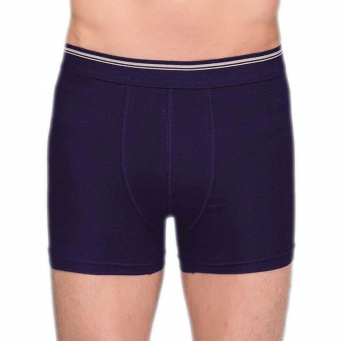 Berrak 1097 Erkek Likralı Esnek Boxer 6'Lı 