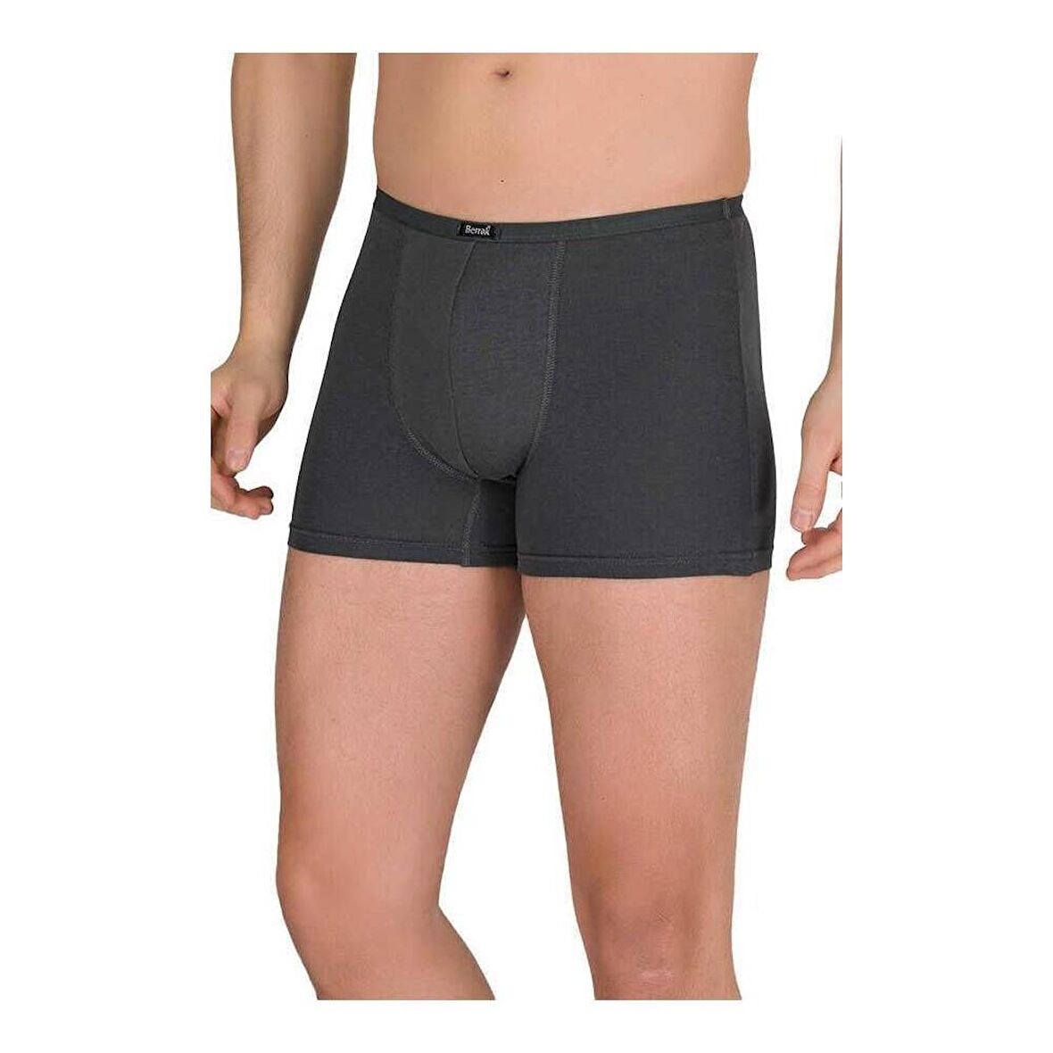 Berrak 4488 Erkek Modal İnce Kemer Boxer 3'Lü 