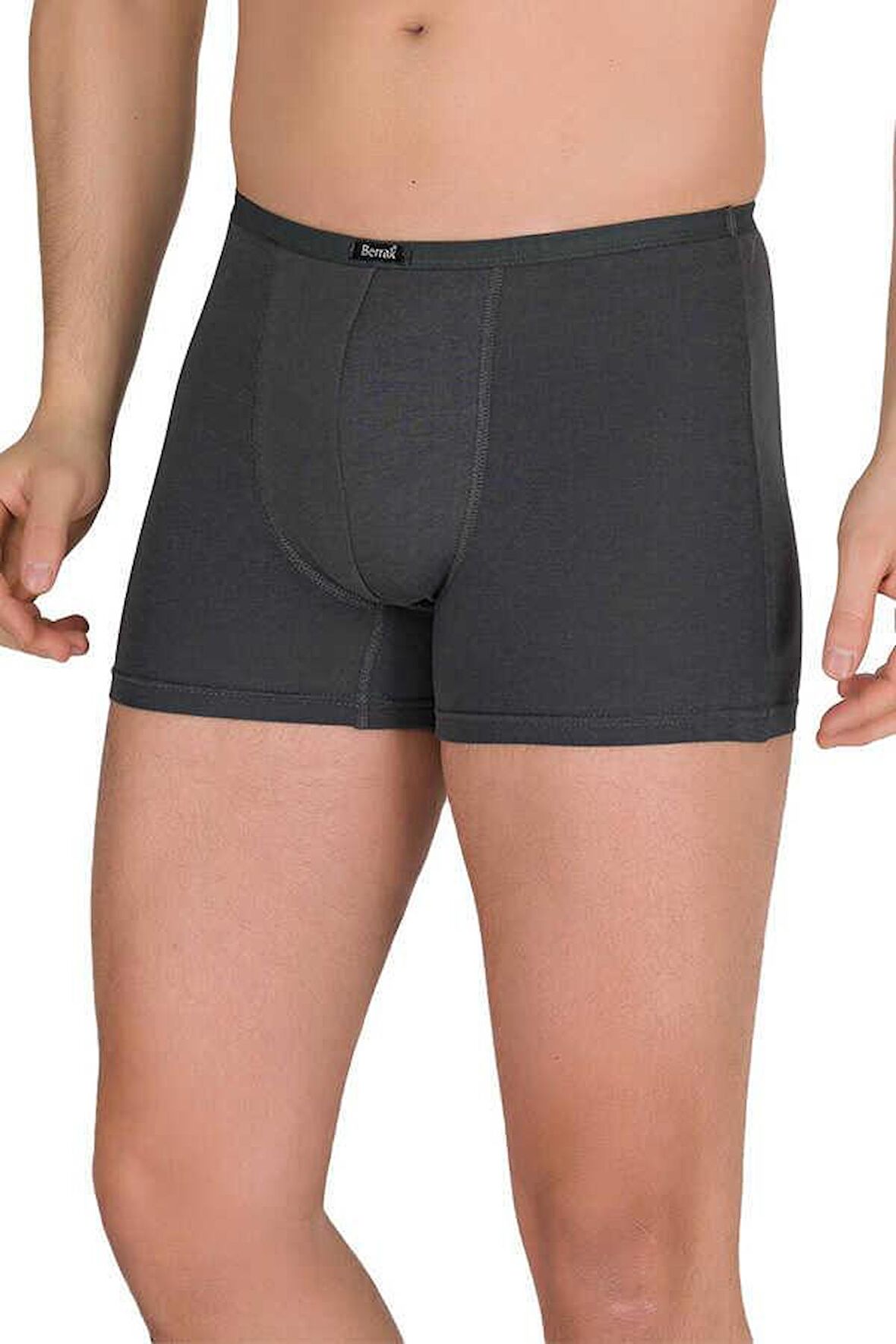 Berrak 4488 Erkek Modal İnce Kemer Boxer 6'Lı 
