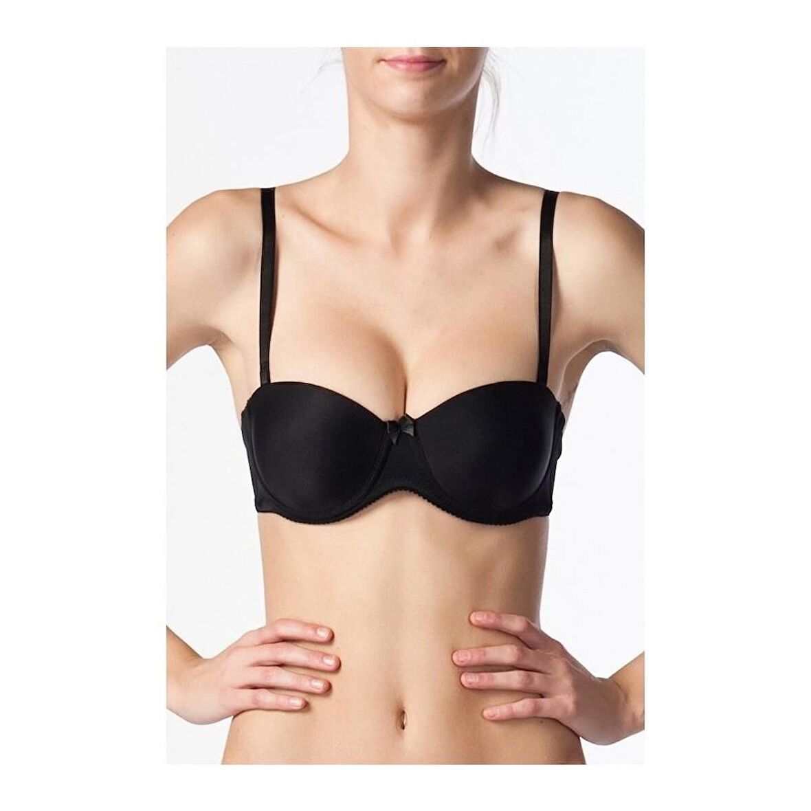 Nbb 3510 Mikrofiber Desteksiz Straplez Sütyen