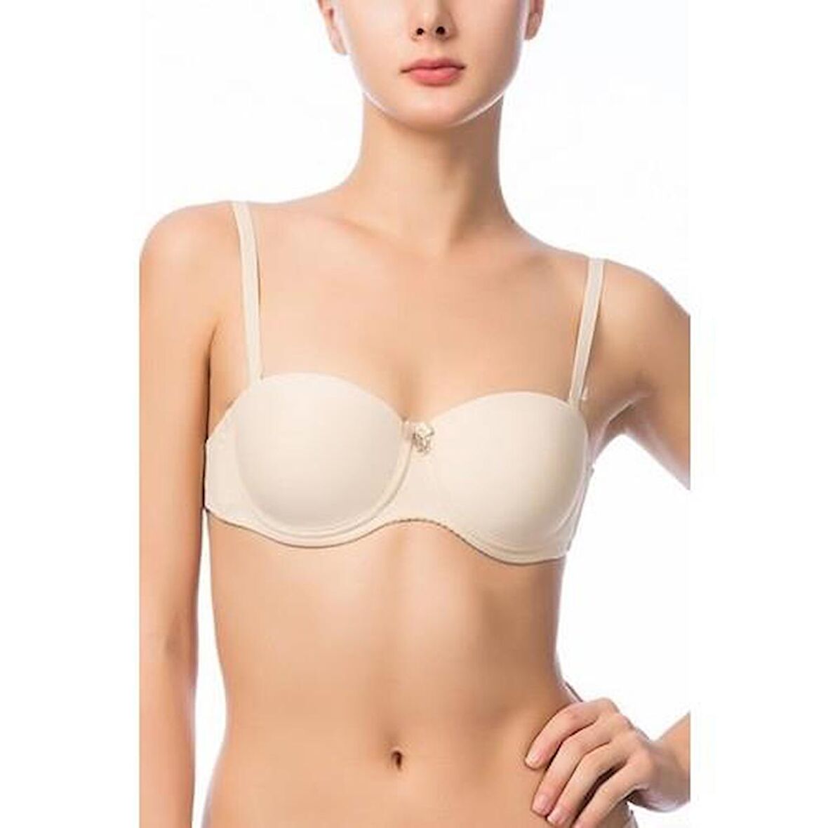 NBB Straplez Sırt Şeffaf Sütyen 3616