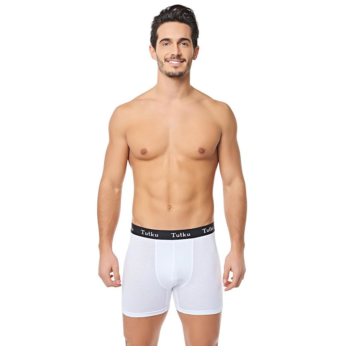 6 Adet Tutku Erkek Elastan Spor Boxer