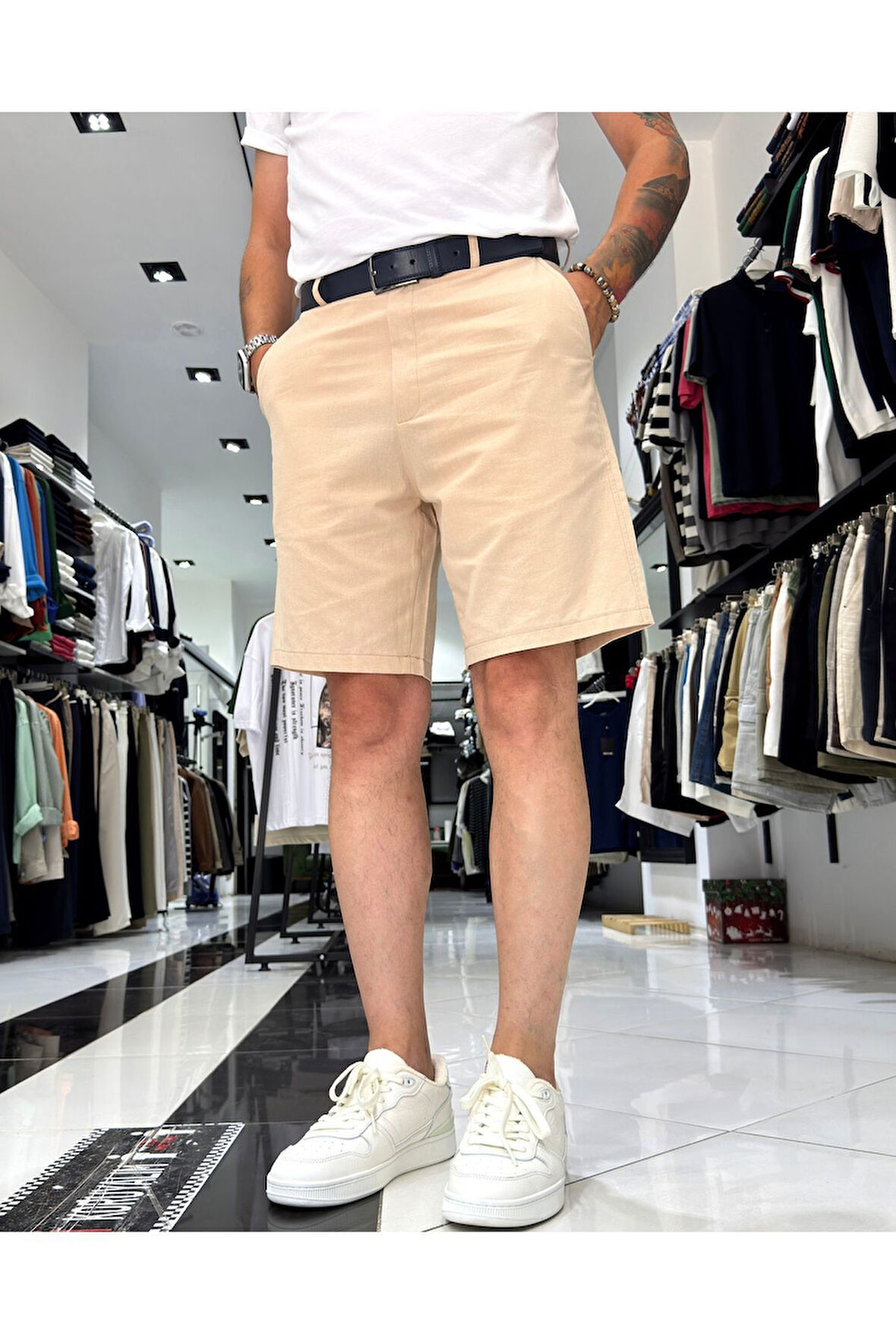 Kanvas Basic Erkek Şort