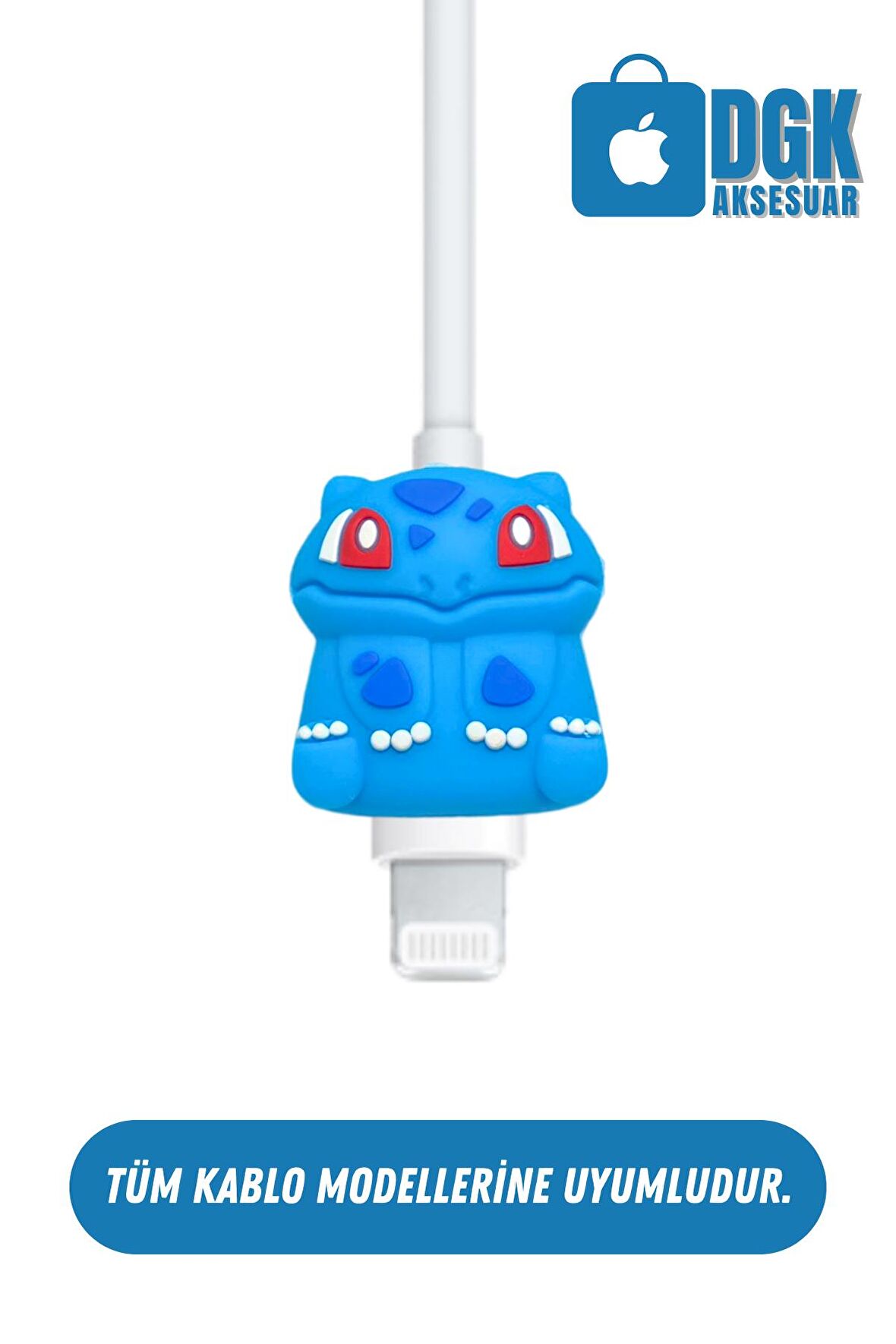 Kablo Ucu Koruyucu Pokemon Balbasaur Figürlü