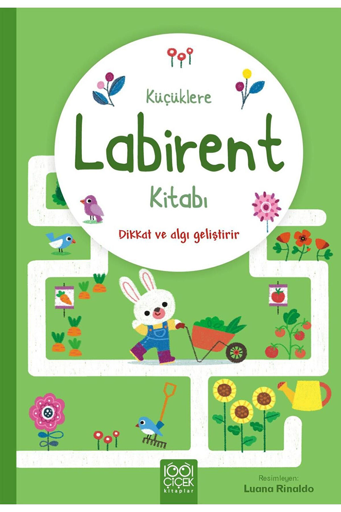 Küçüklere Labirent Kitabı - Dikkat ve Algı Geliştirir