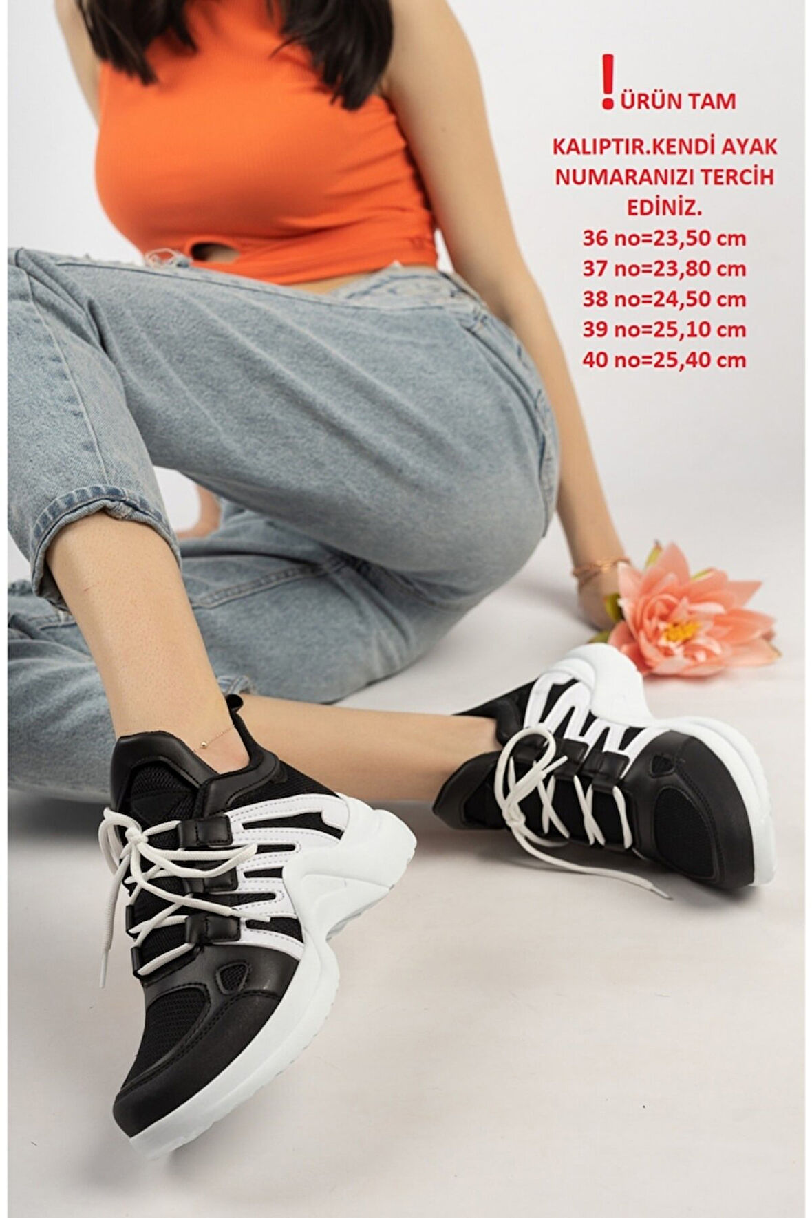 Lambırlent 2133 Kadın Fashion Spor Sneaker Ayakkabı