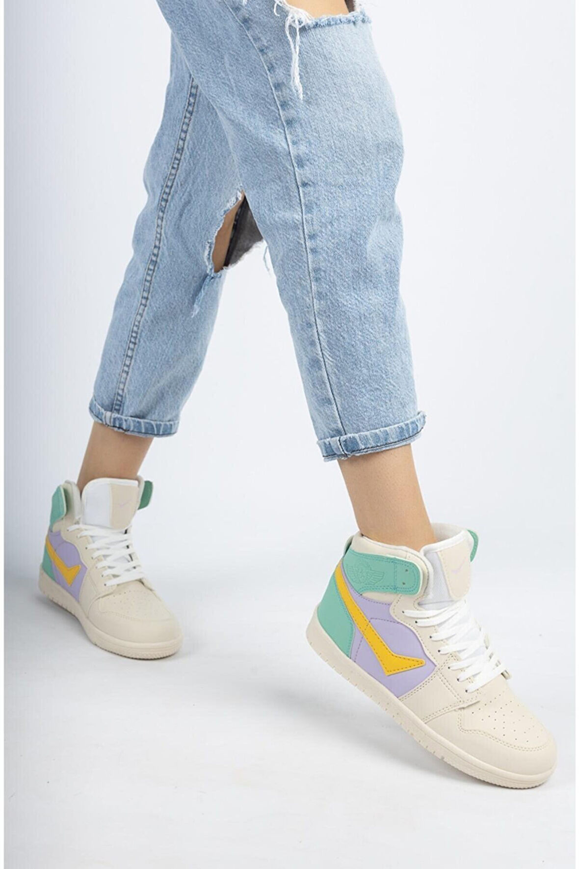 Kocamanlar 8070 Boğazlı Unisex  Spor Ayakkabı