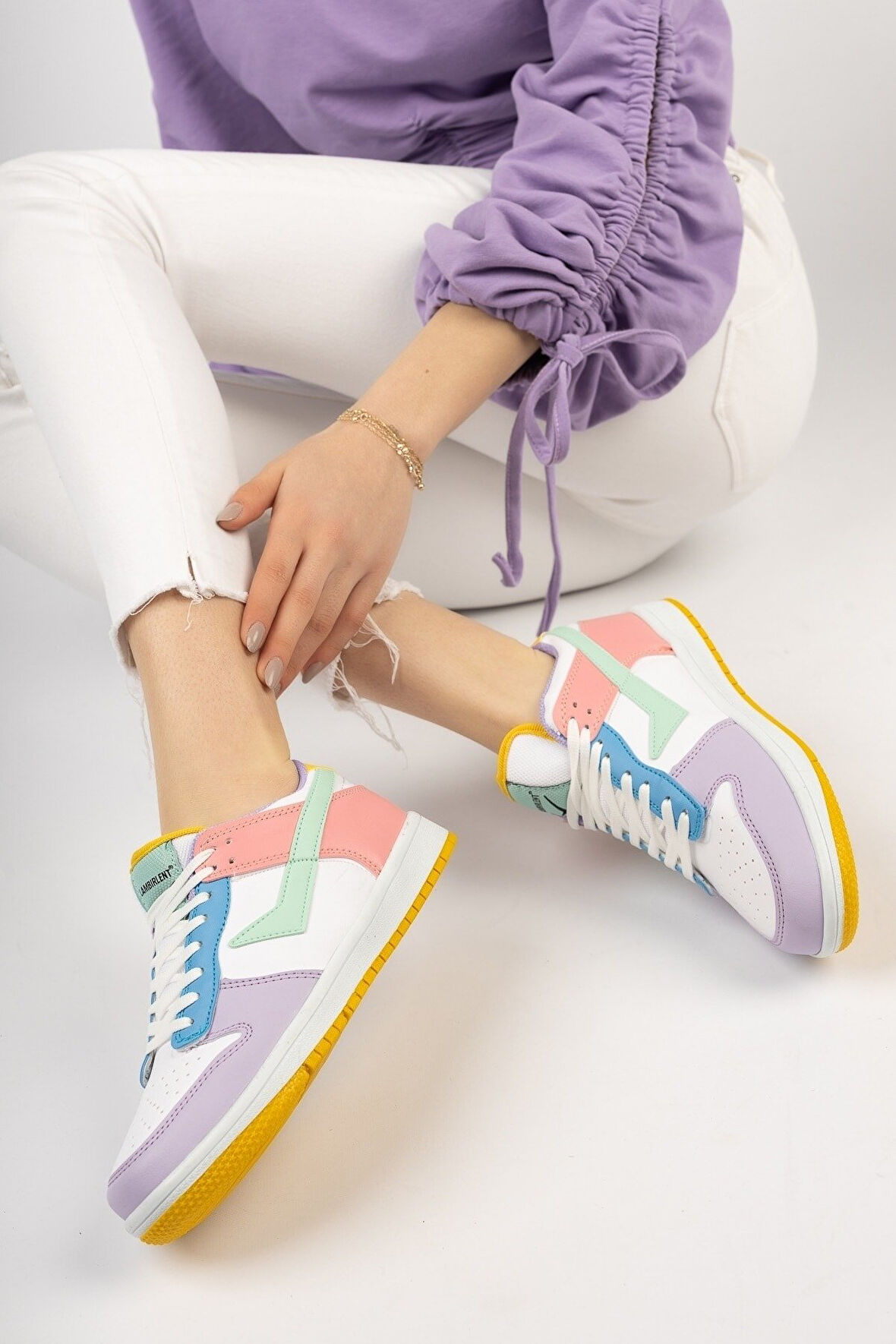 Lambırlent 8075 Air Force Modeli Unisex Spor Ayakkabı