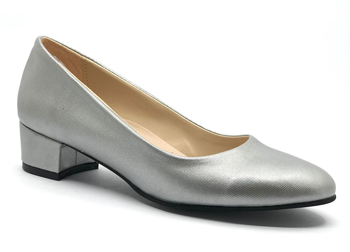 Mehtap Kısa Topuk Kadın Klasik Ayakkabı