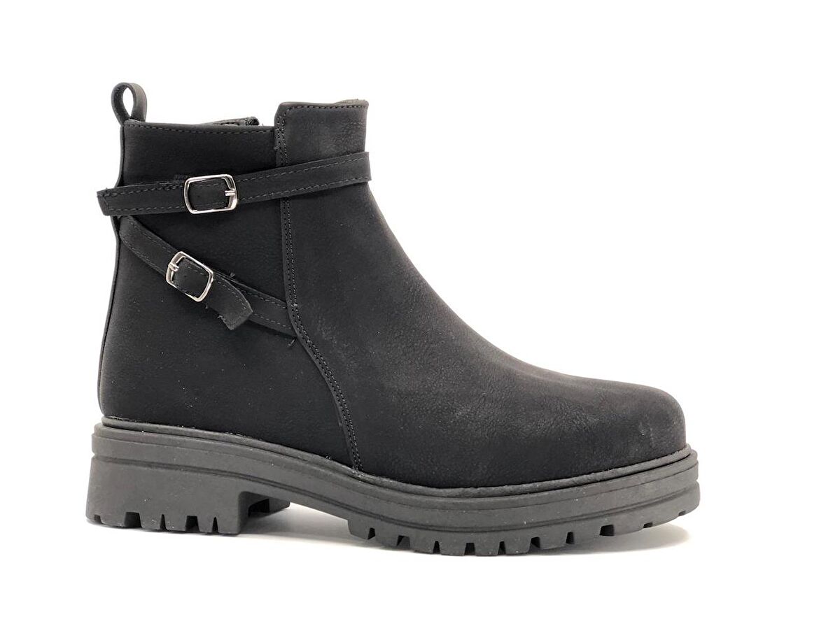 Ayakdaş 5012 Kauçuk Düz Taban Kadın Bot