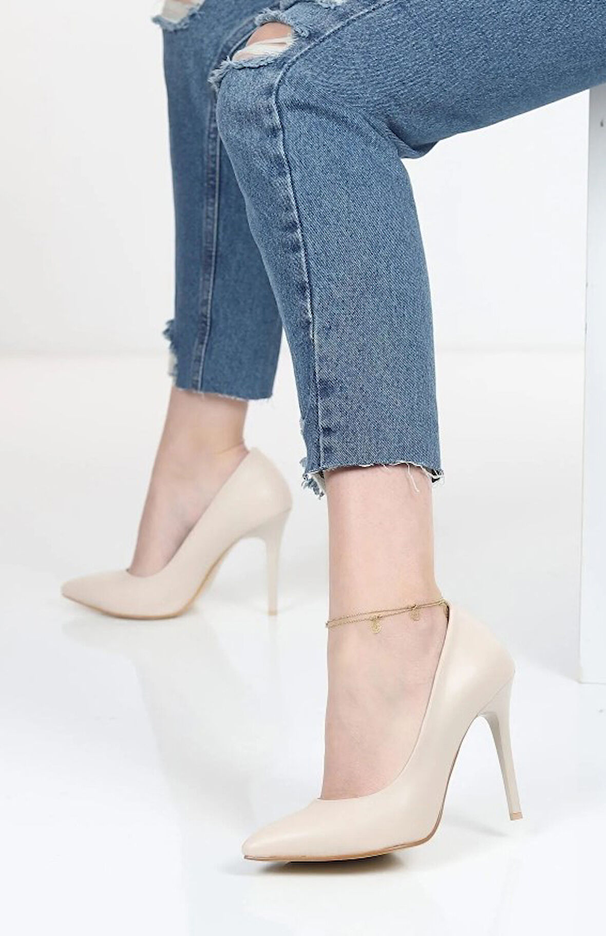 Asya Kadın İnce Topuklu Stiletto Ayakkabı