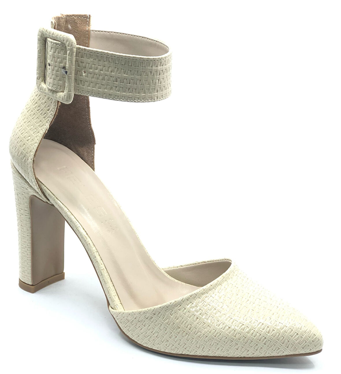 Feles Bilek Detaylı Stiletto Kadın Topuklu Ayakkabı