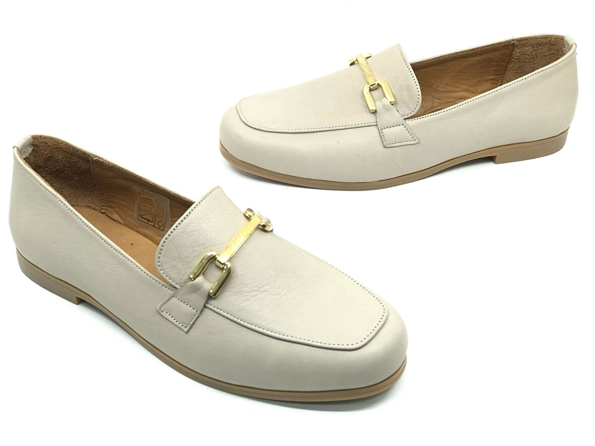Ayakdaş 3727 Kadın Loafer Deri Babet Ayakkabı