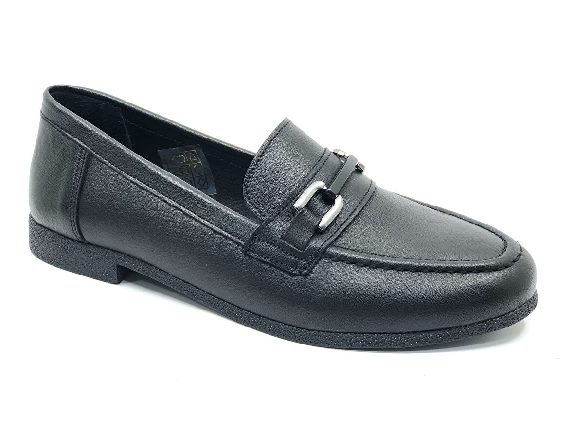 Ayakdaş 3737 Kadın Loafer Hakiki Deri Babet Ayakkabı