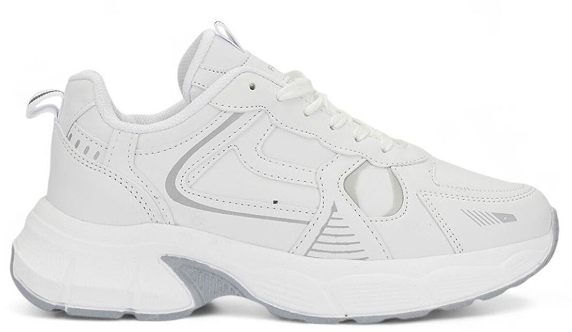 Lambırlent 7450-Cilt Kalın Taban Sneaker Unisex Spor Ayakkabı