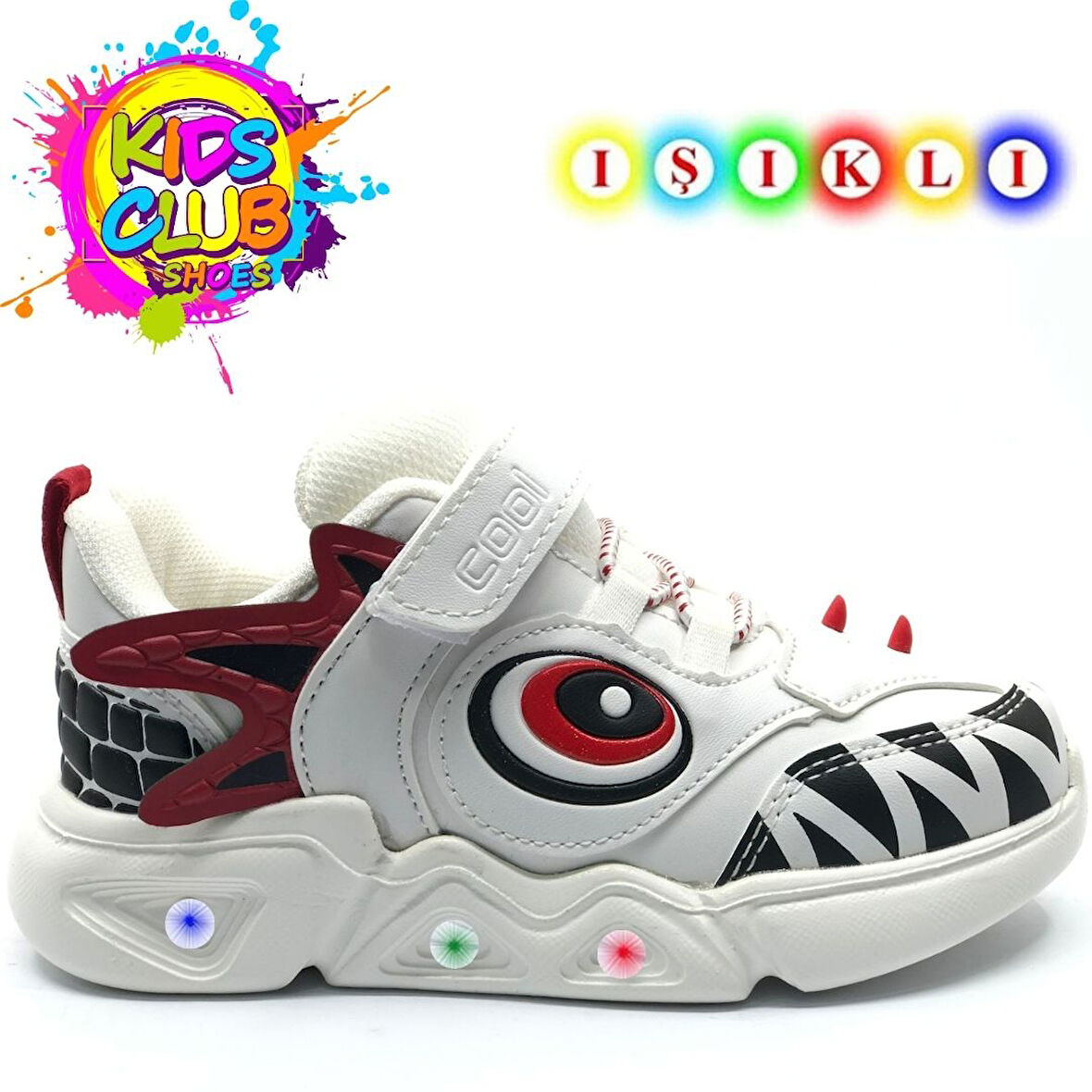 Cool Stego Işıklı Ortopedik Çocuk Spor Ayakkabı