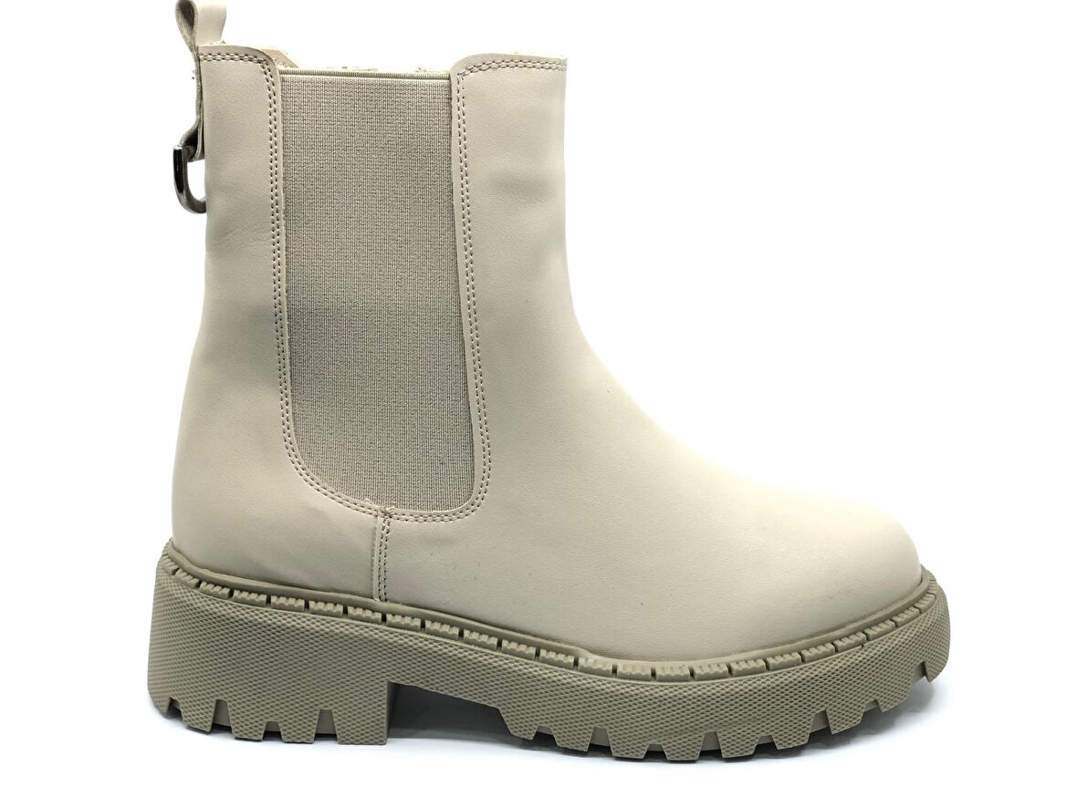 Ayakdaş 2282-1 Kaymaz Taban Düz Bot Kadın Bot