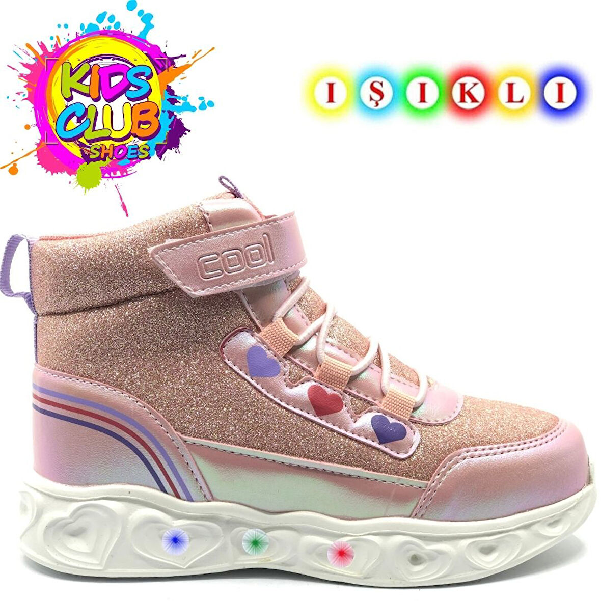 Cool Kids Ortopedik Işıklı Taban Kız Çocuk Bot