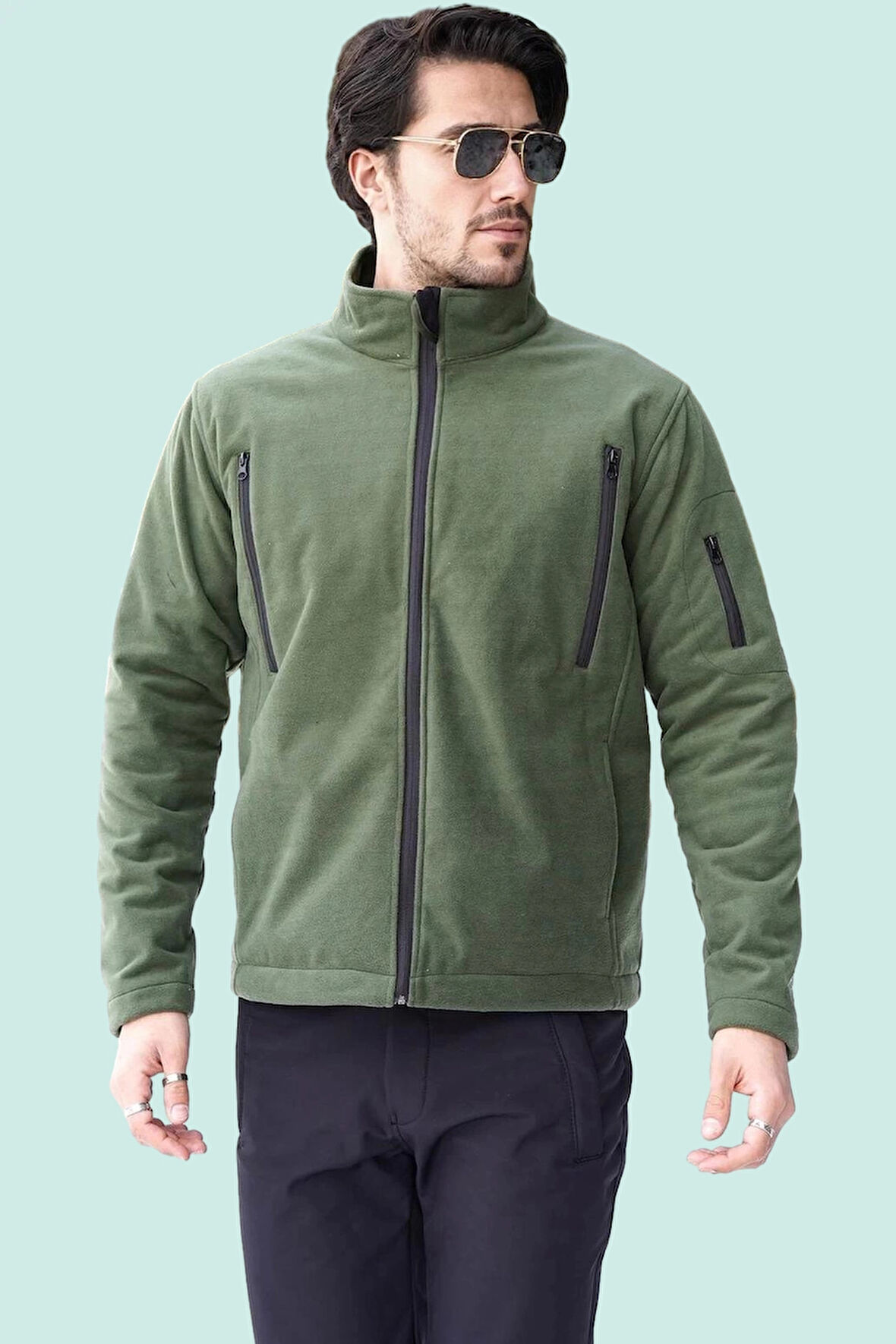 Erkek Kışlık Su Geçirmez Polar Mont Fy68 Fiyort Tundra Fonksiyonel Cepli Outdoor Ceket