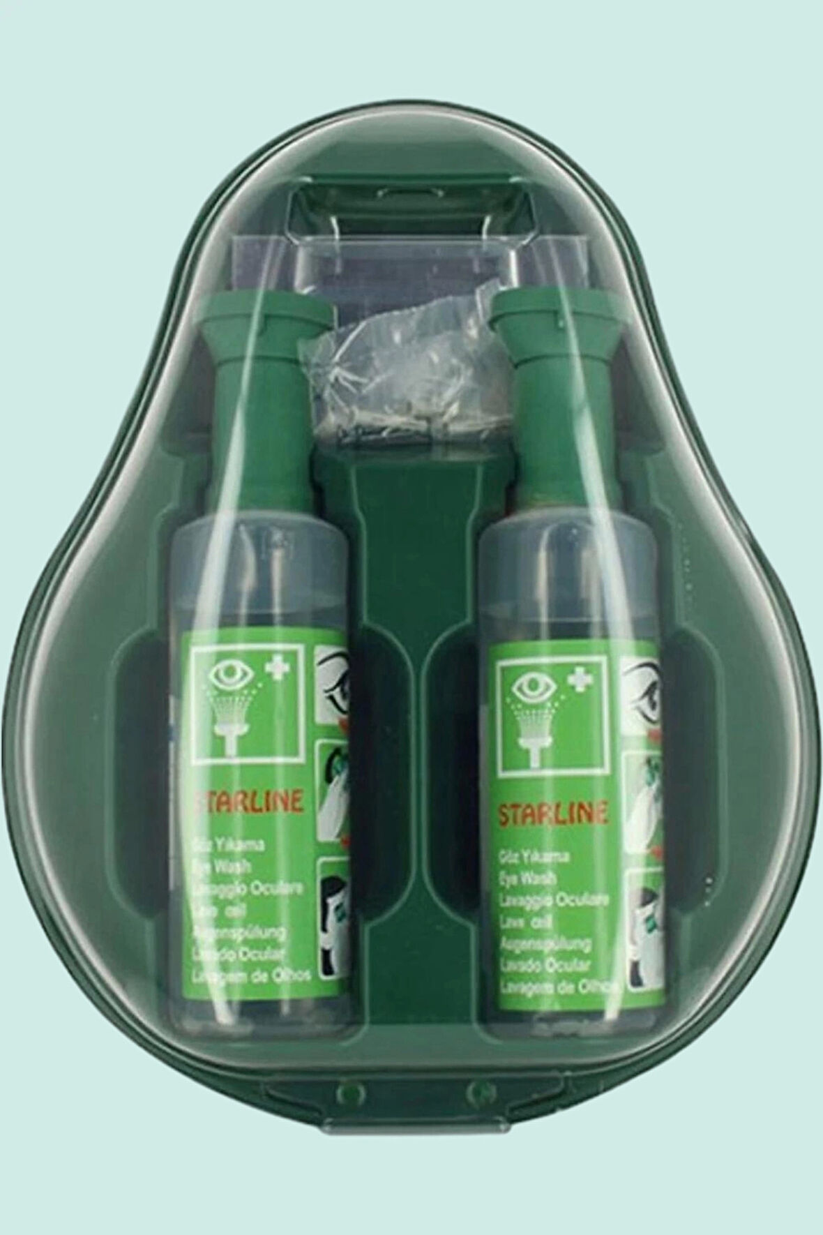 Starline Göz Yıkama Seti İş Güvenlik Ekipmanı Cps023 2x500ml Solüsyonu Takımı