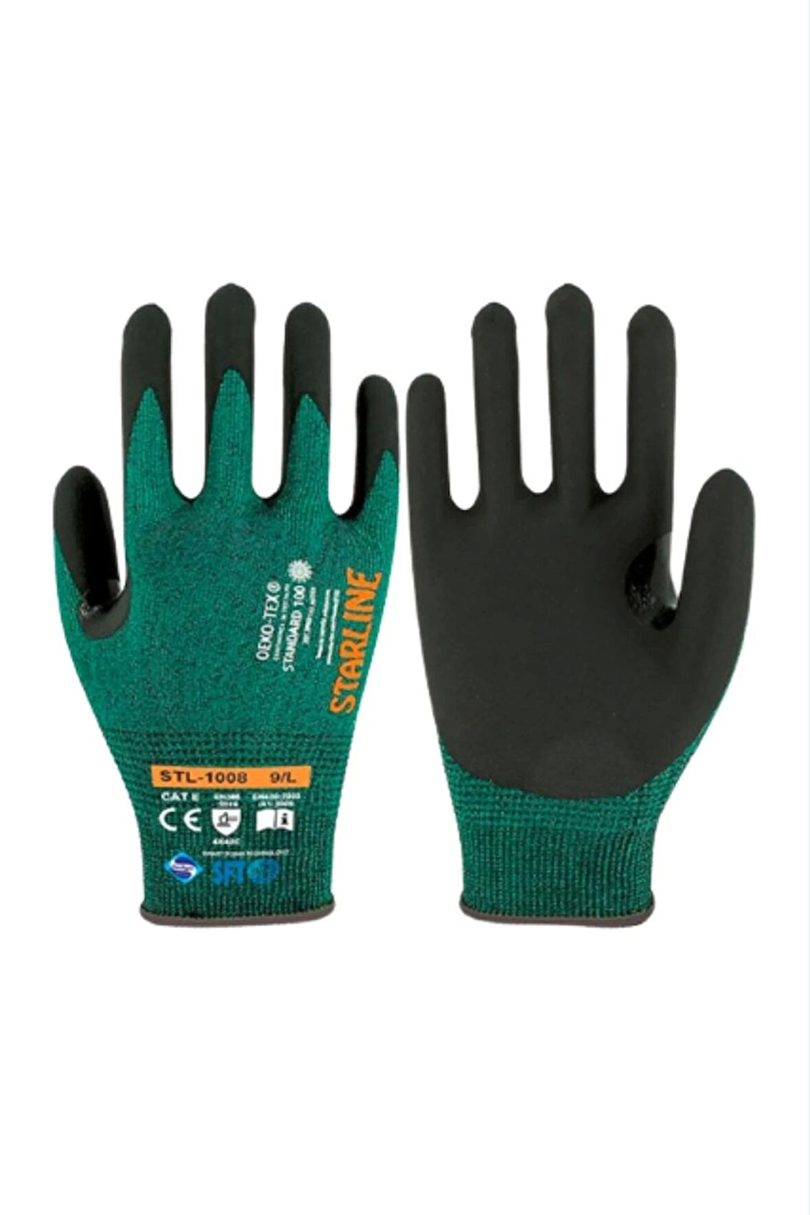 Starline Nitril Kaplamalı Kesilmeye Dirençli İş Eldiveni 1008 Stl Yüksek Koruma Sağlayan