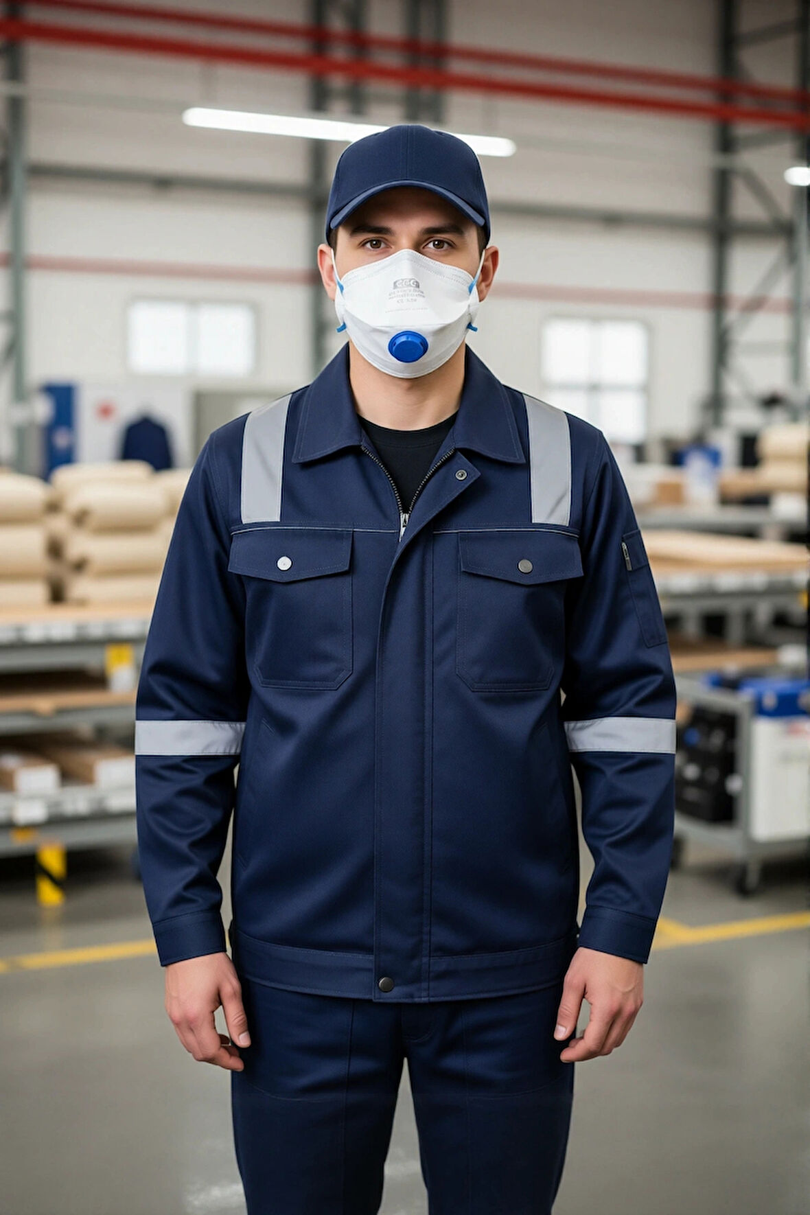Ege Ffp2 601 V Katlanır Ventilli Maske