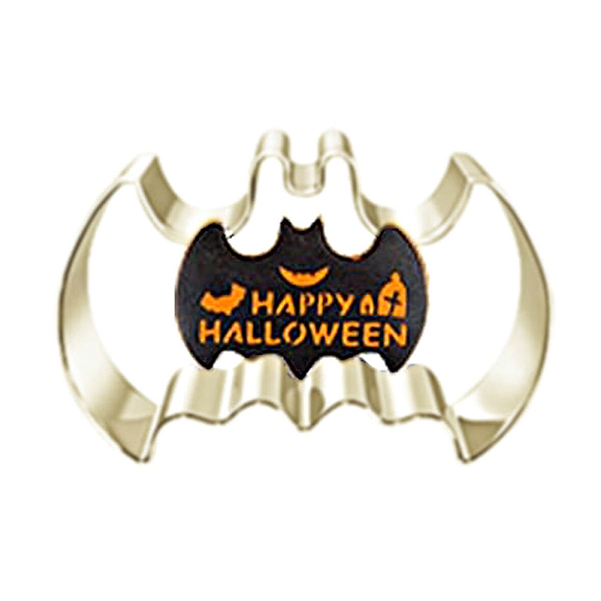 Halloween Yarasa-1 Kurabiye Kalıbı Şekillendirici Kopat
