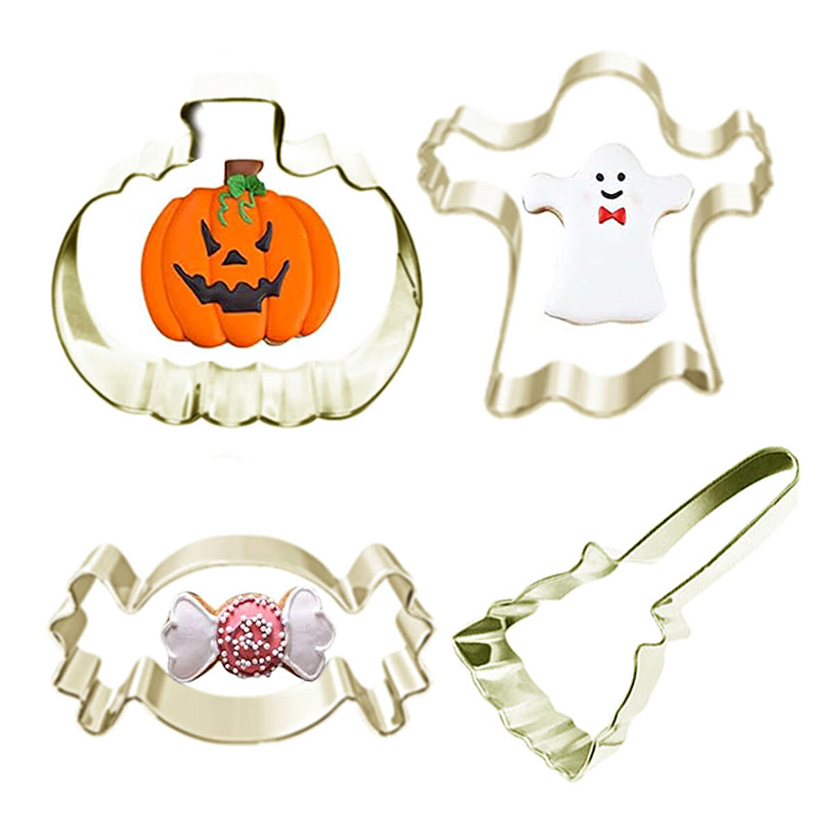 Halloween Kurabiye Kalıbı 4'lü Set-4